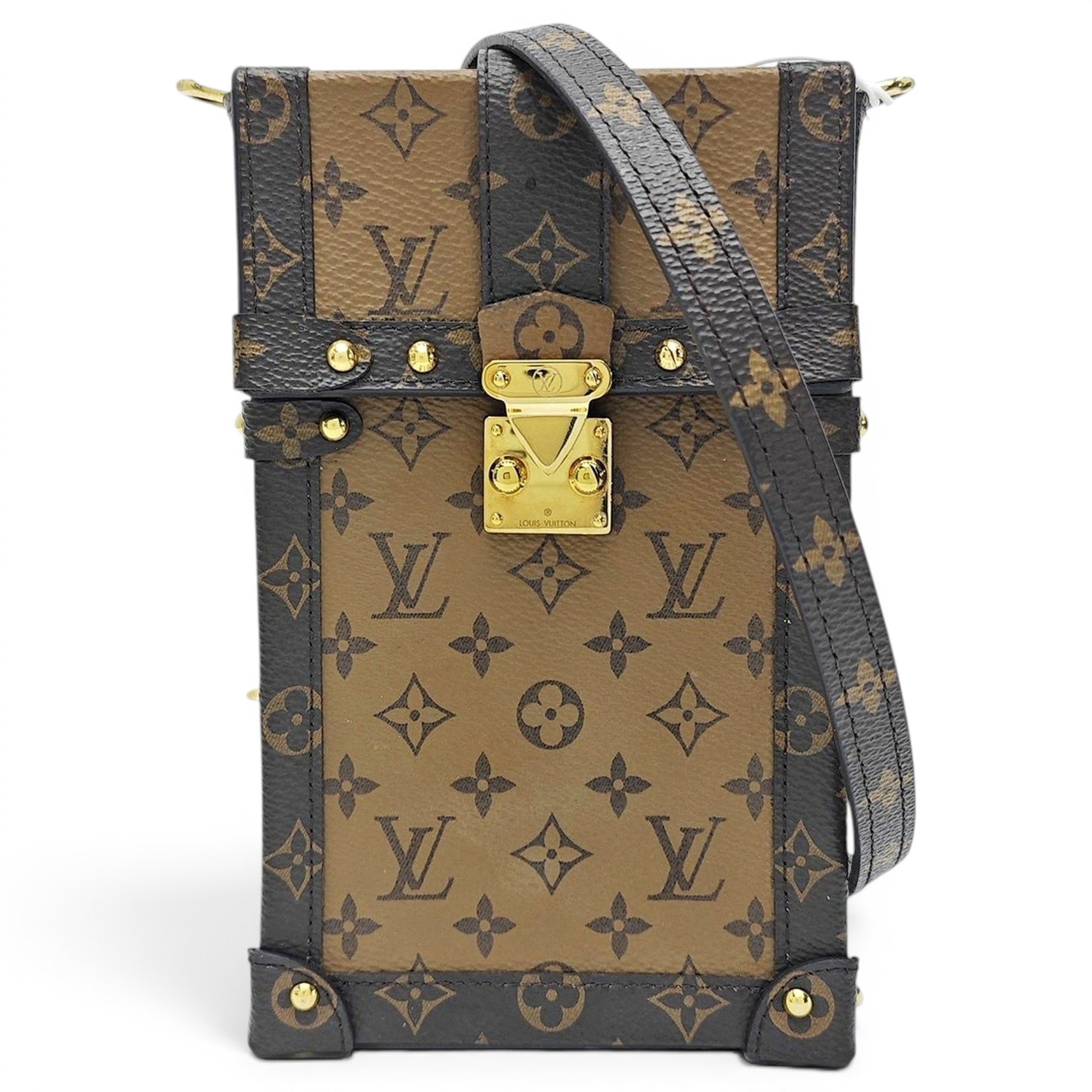 City Trunk leather handbag