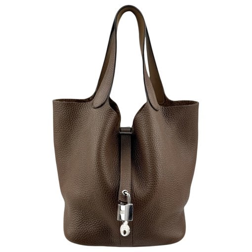 Picotin leather handbag