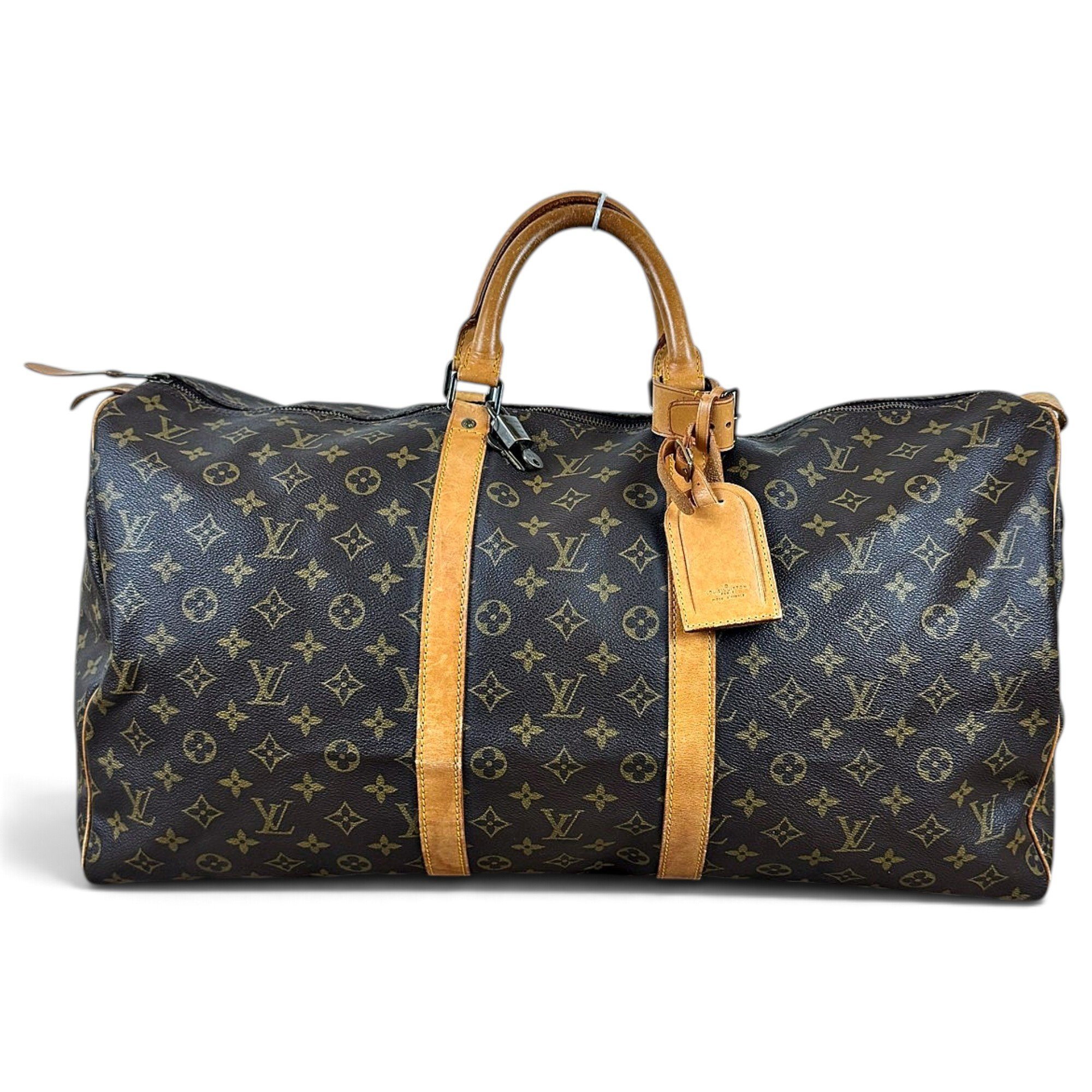 Keepall leather 48h bag