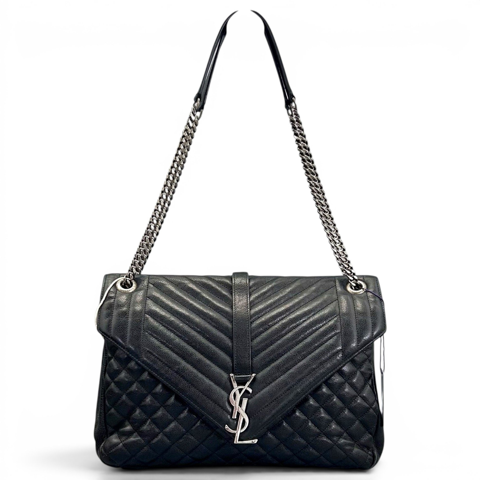 Saint Laurent Collége monogramme leather handbag