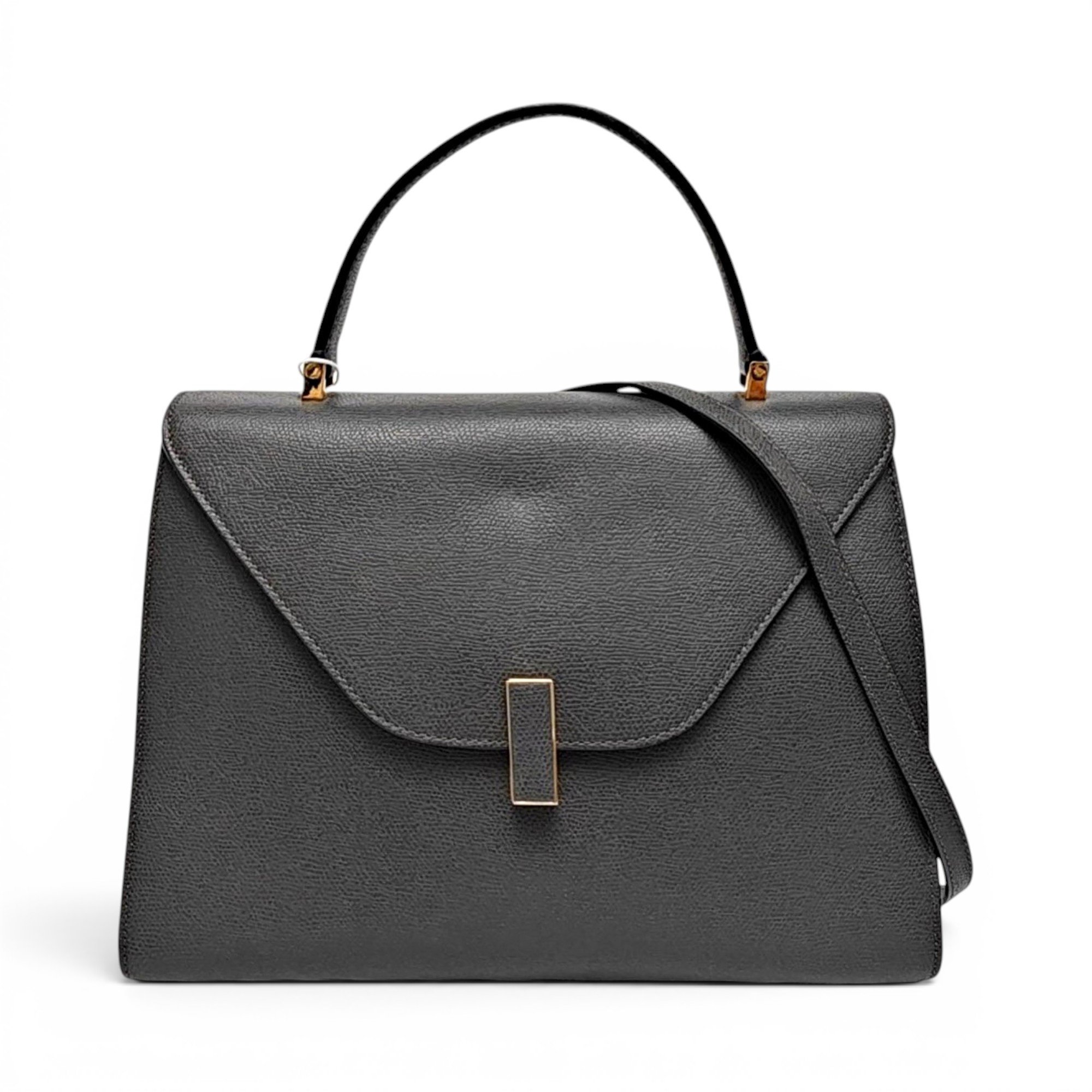 Iside leather handbag