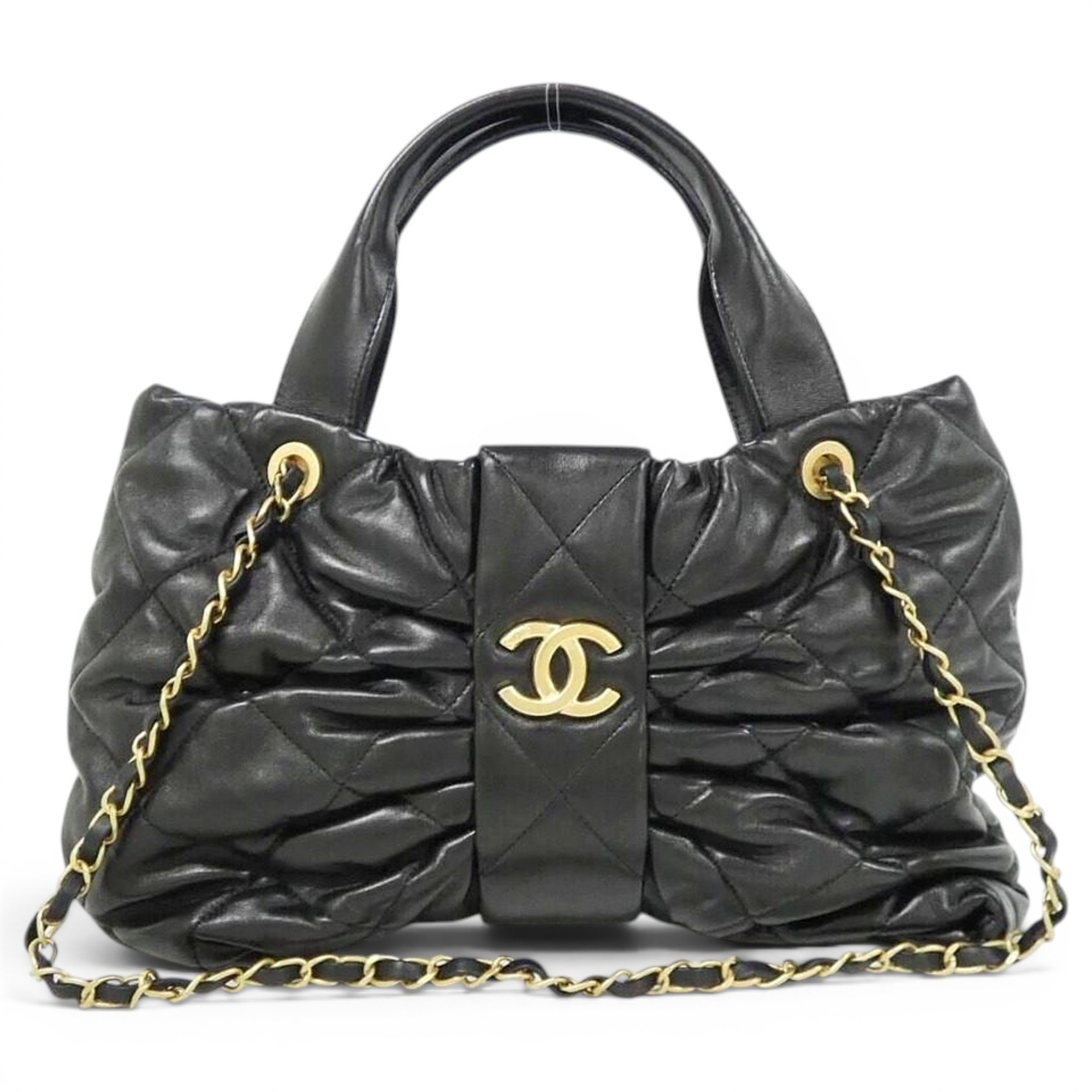 Leather handbag