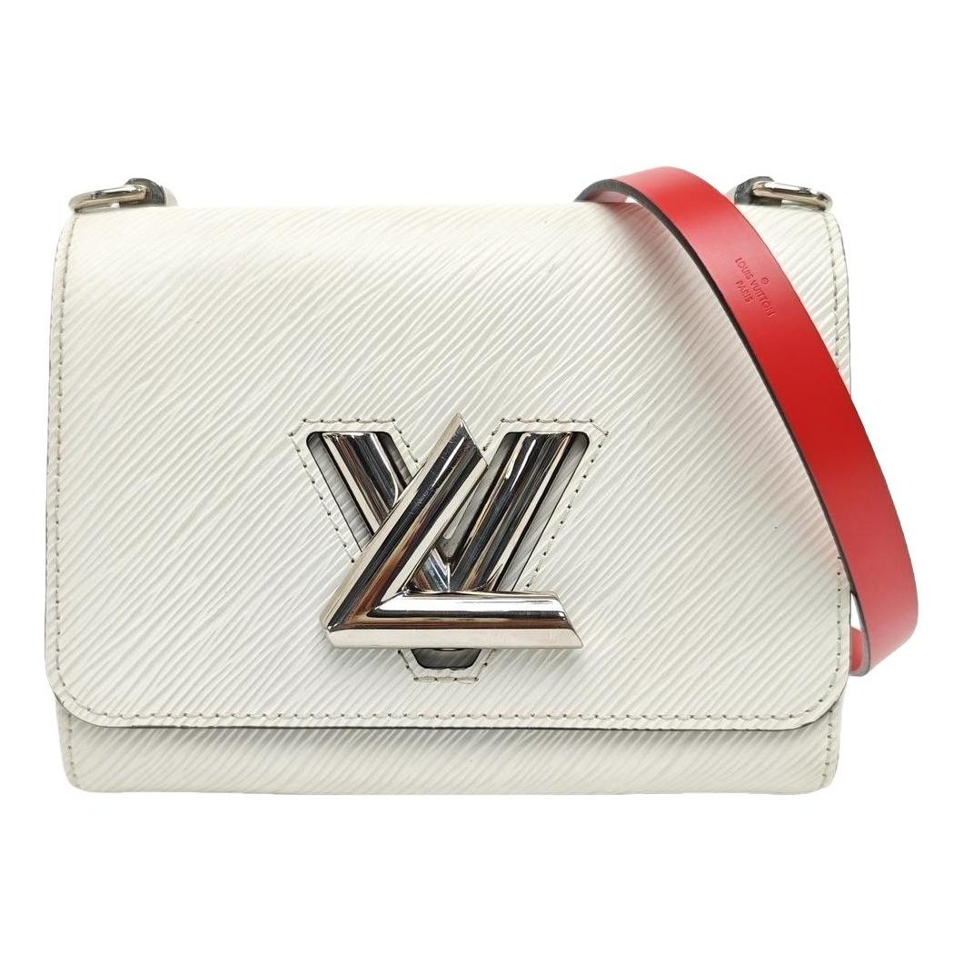 Twist leather handbag