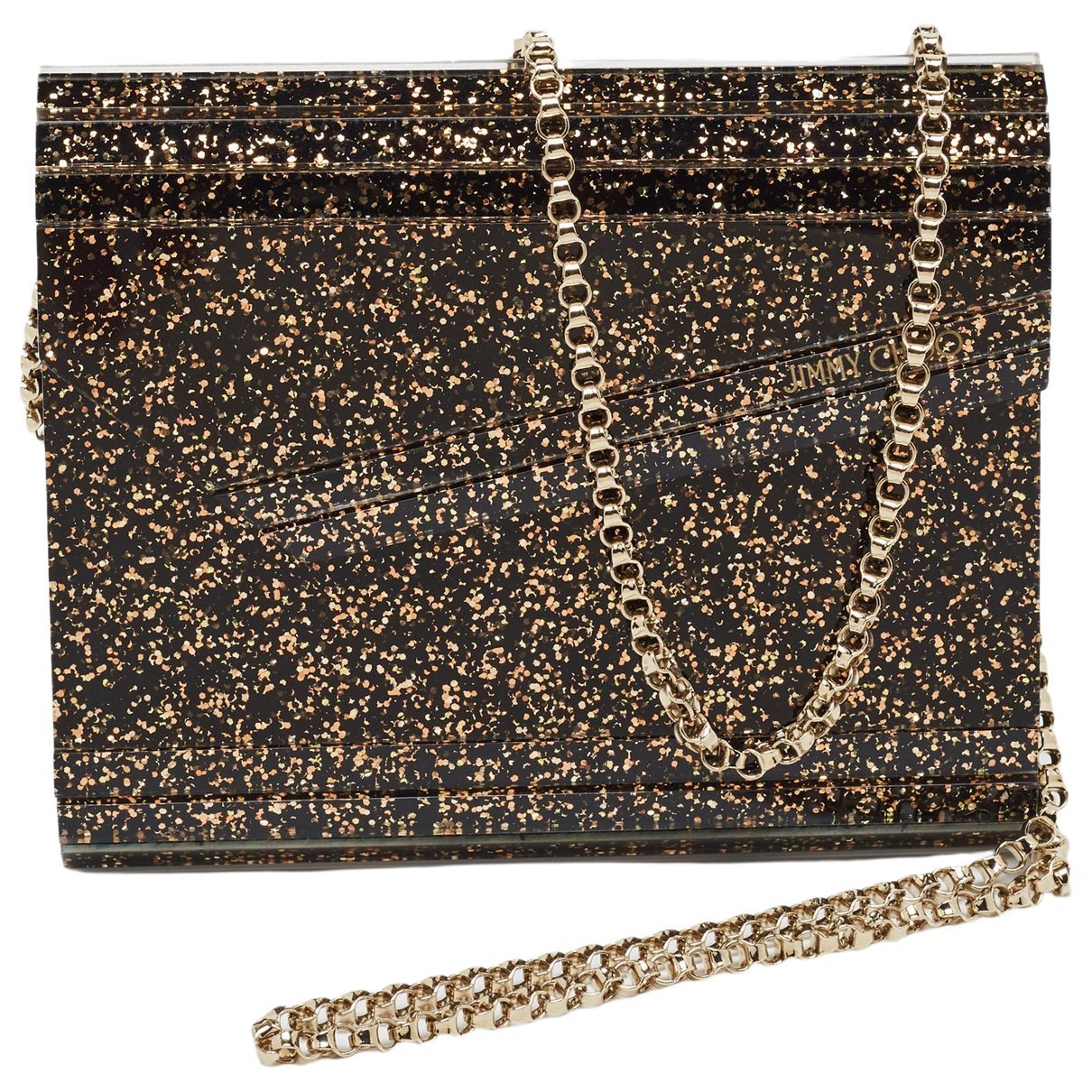 Candy leather clutch bag