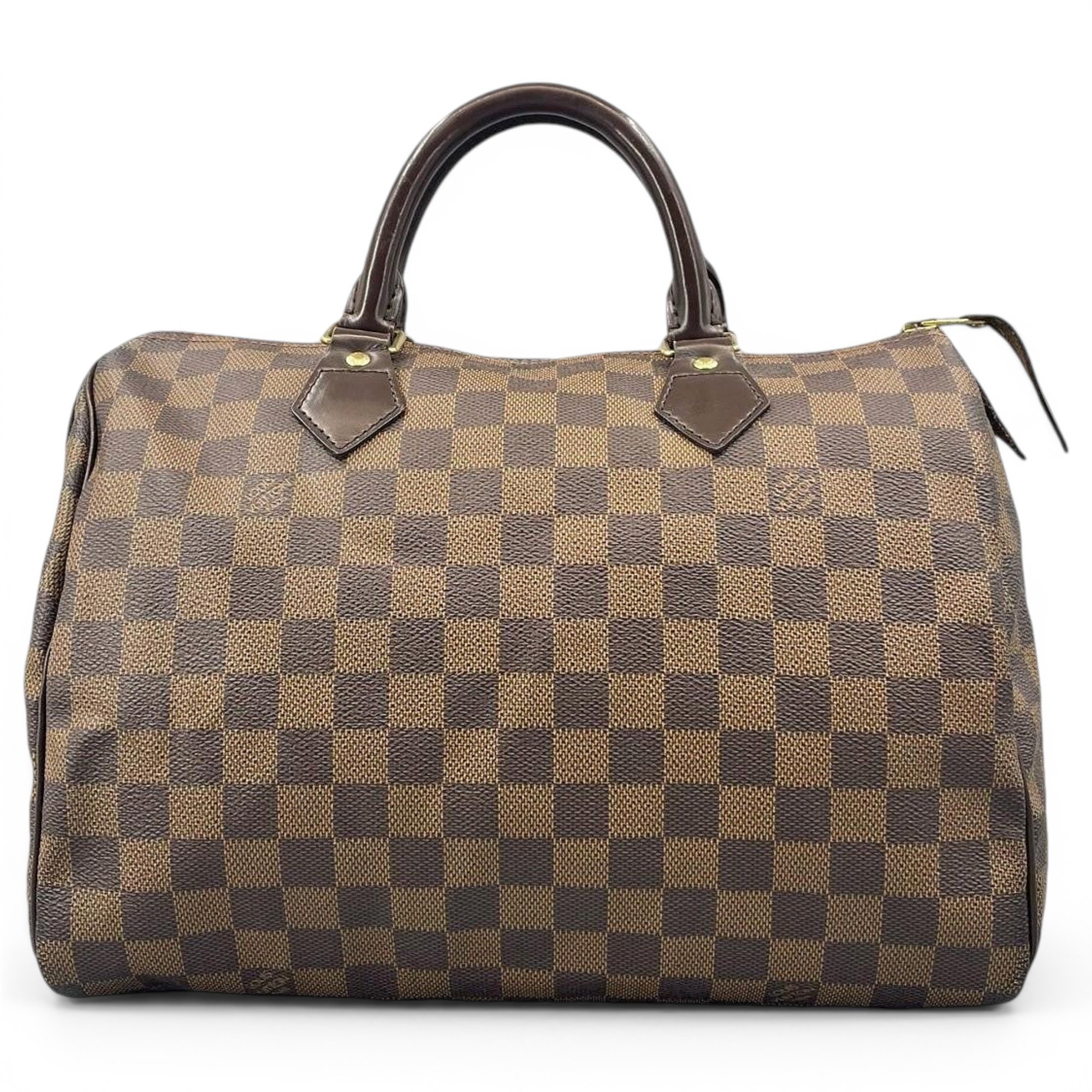 Speedy leather handbag