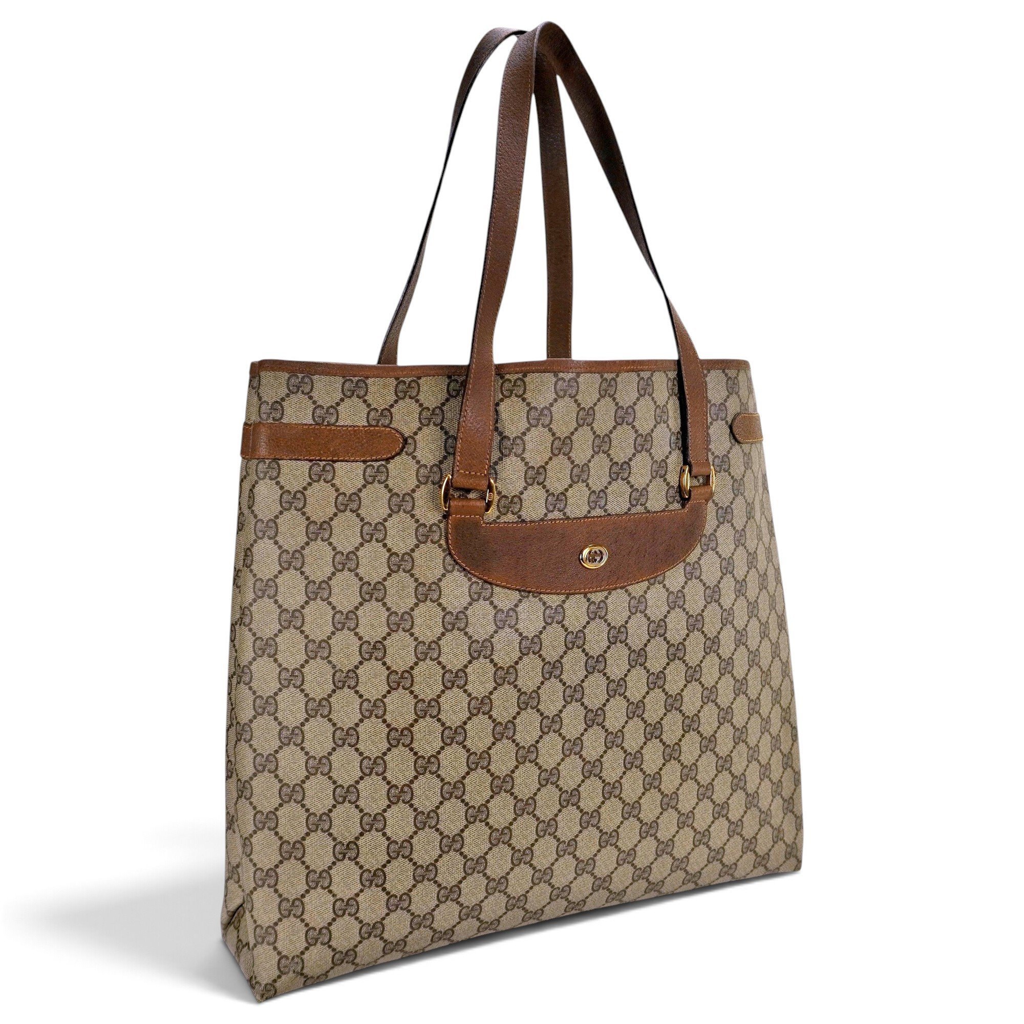 Ophidia Shopping leather handbag