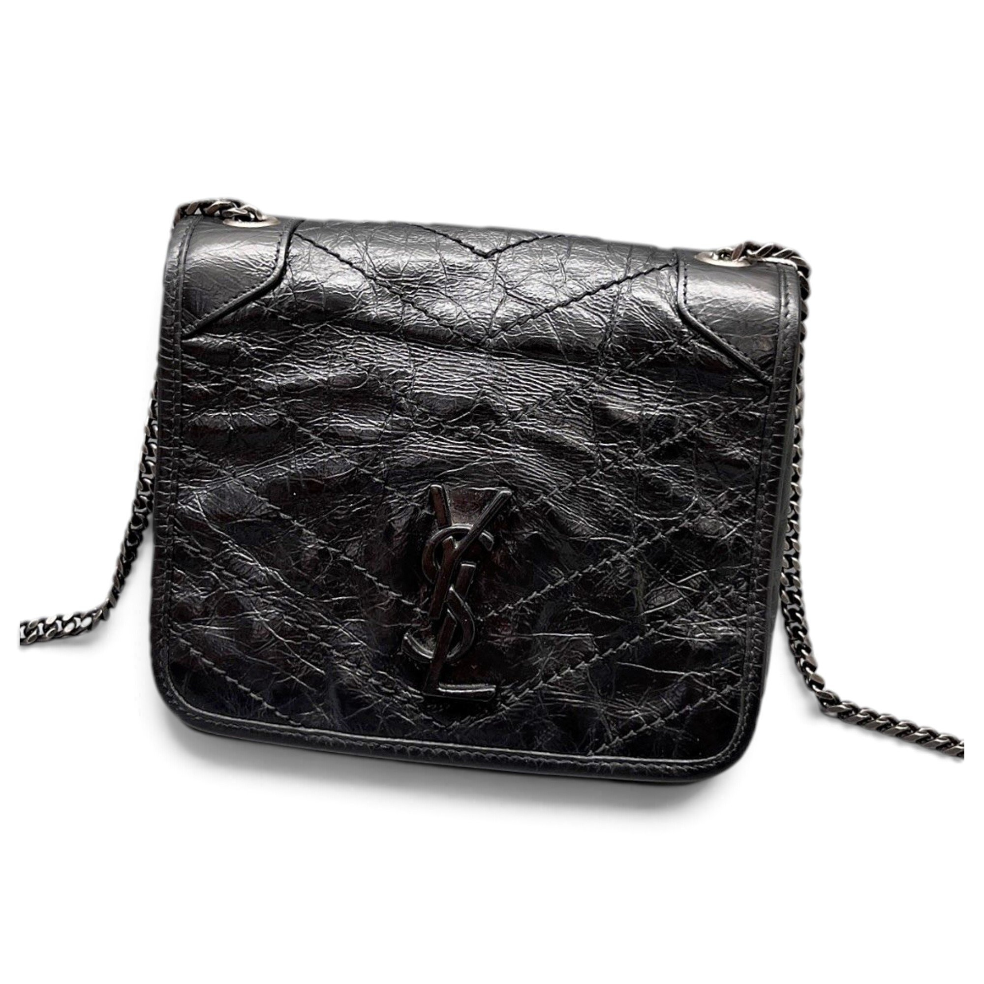 Mini Niki leather handbag
