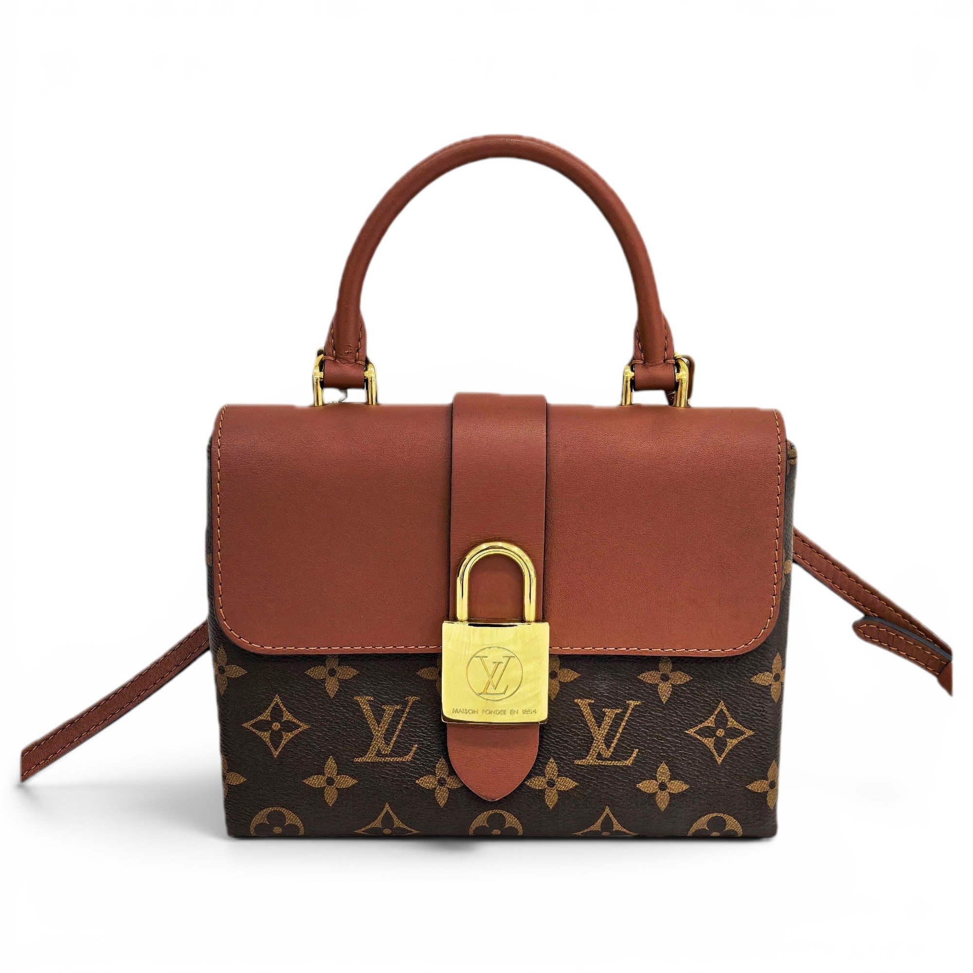 Locky BB leather handbag
