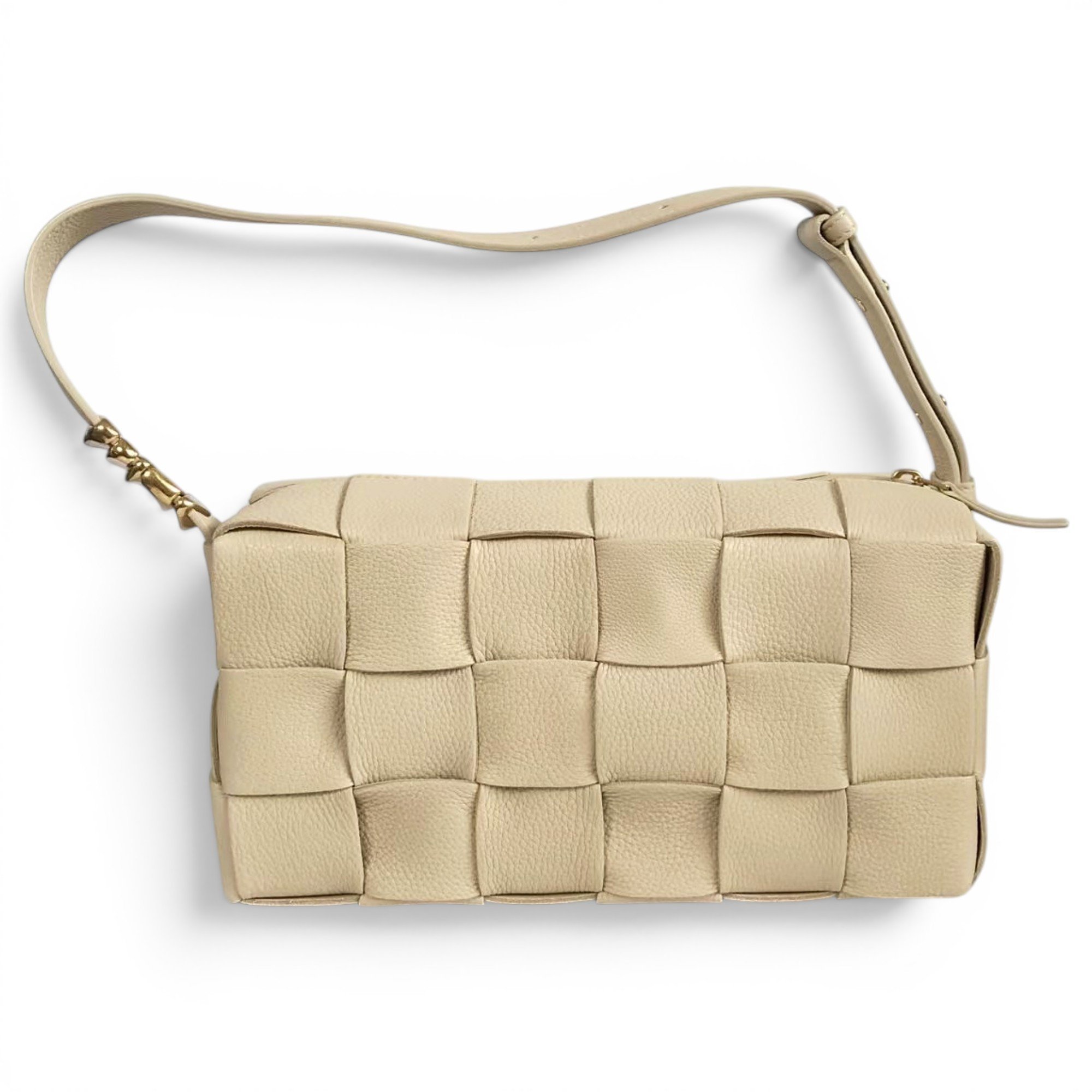 Bottega Veneta Brick Cassette leather handbag