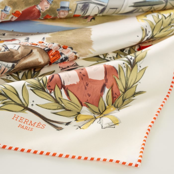 Champ De Courses a Chantilly Scarf 70