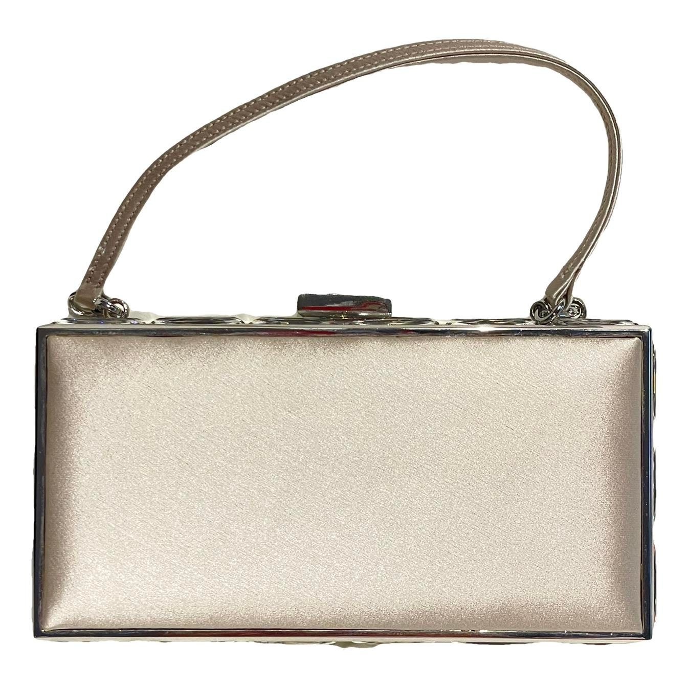 Silk clutch bag