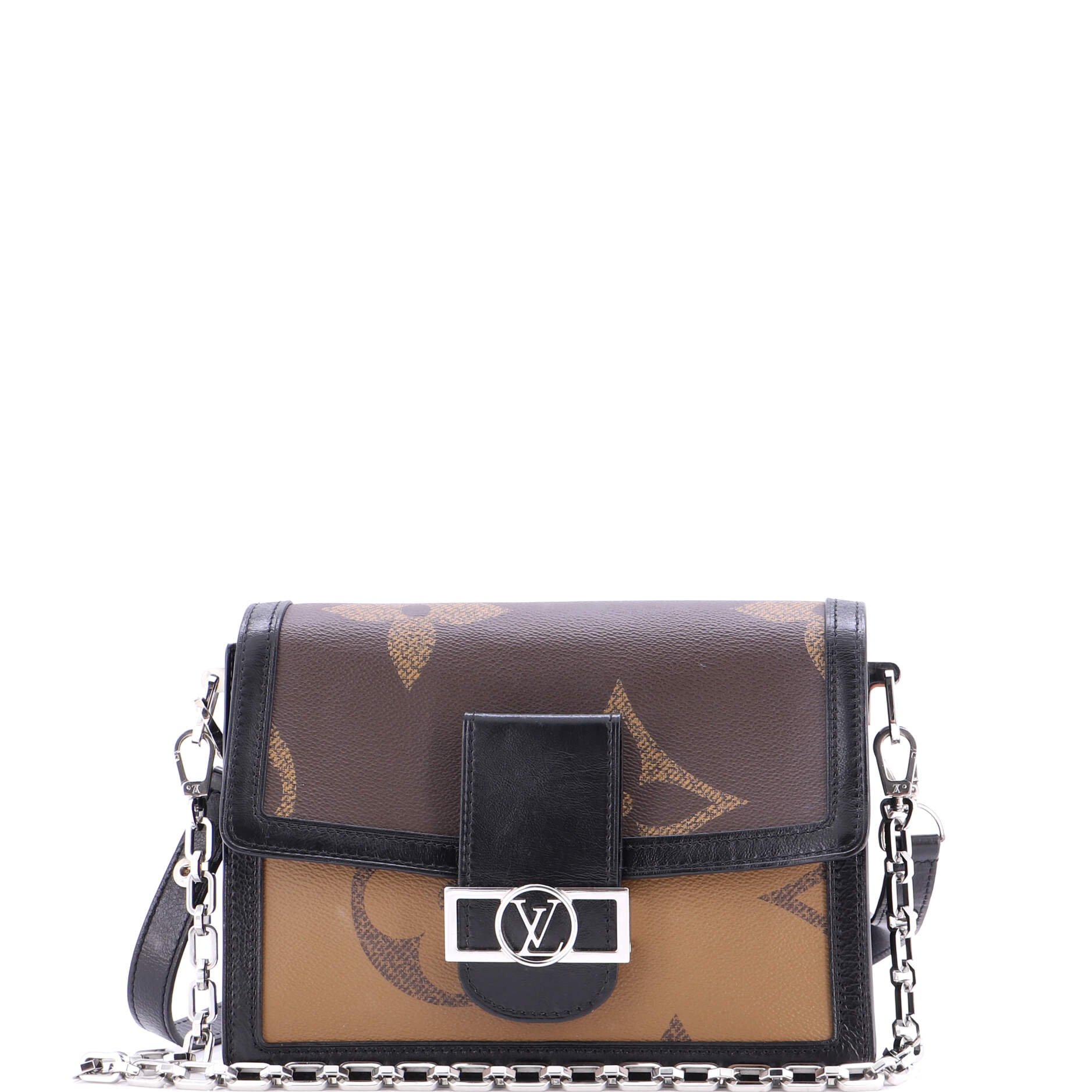 Louis Vuitton Dauphine Shoulder Bag Reverse Monogram Giant MM