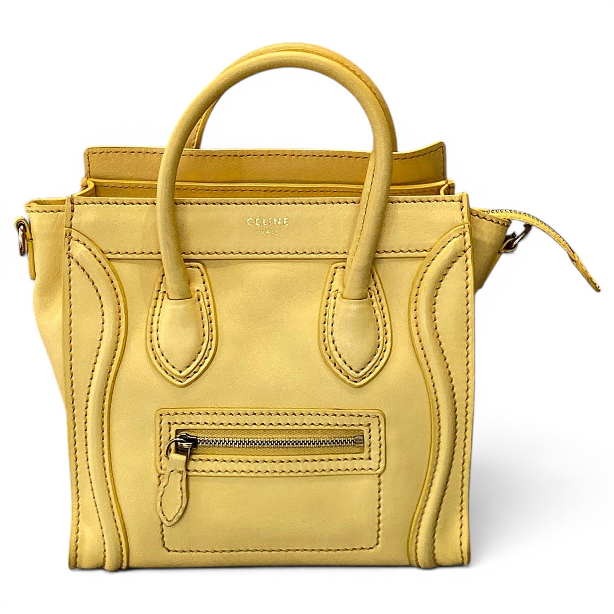 Luggage leather handbag
