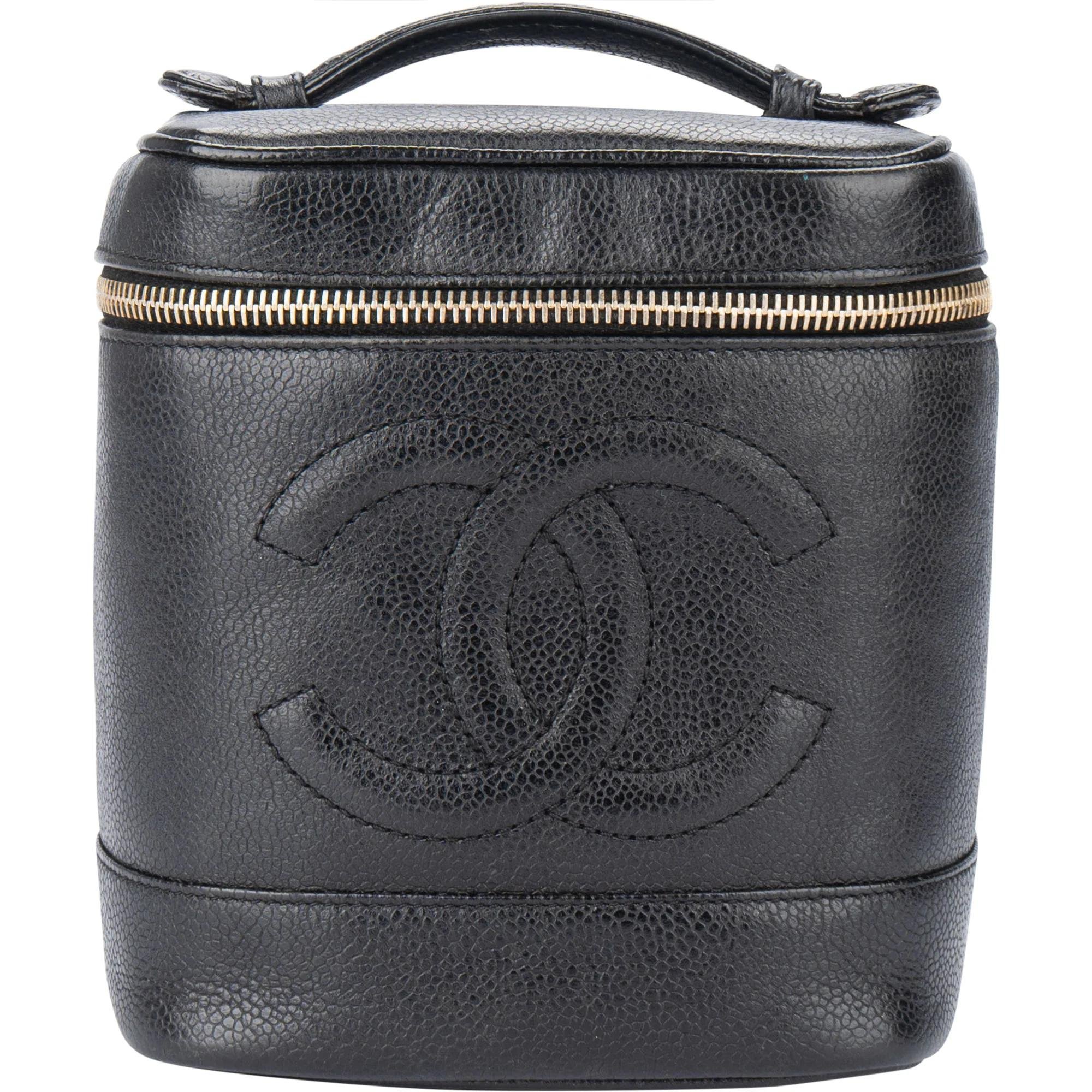 Trendy CC Vanity leather handbag