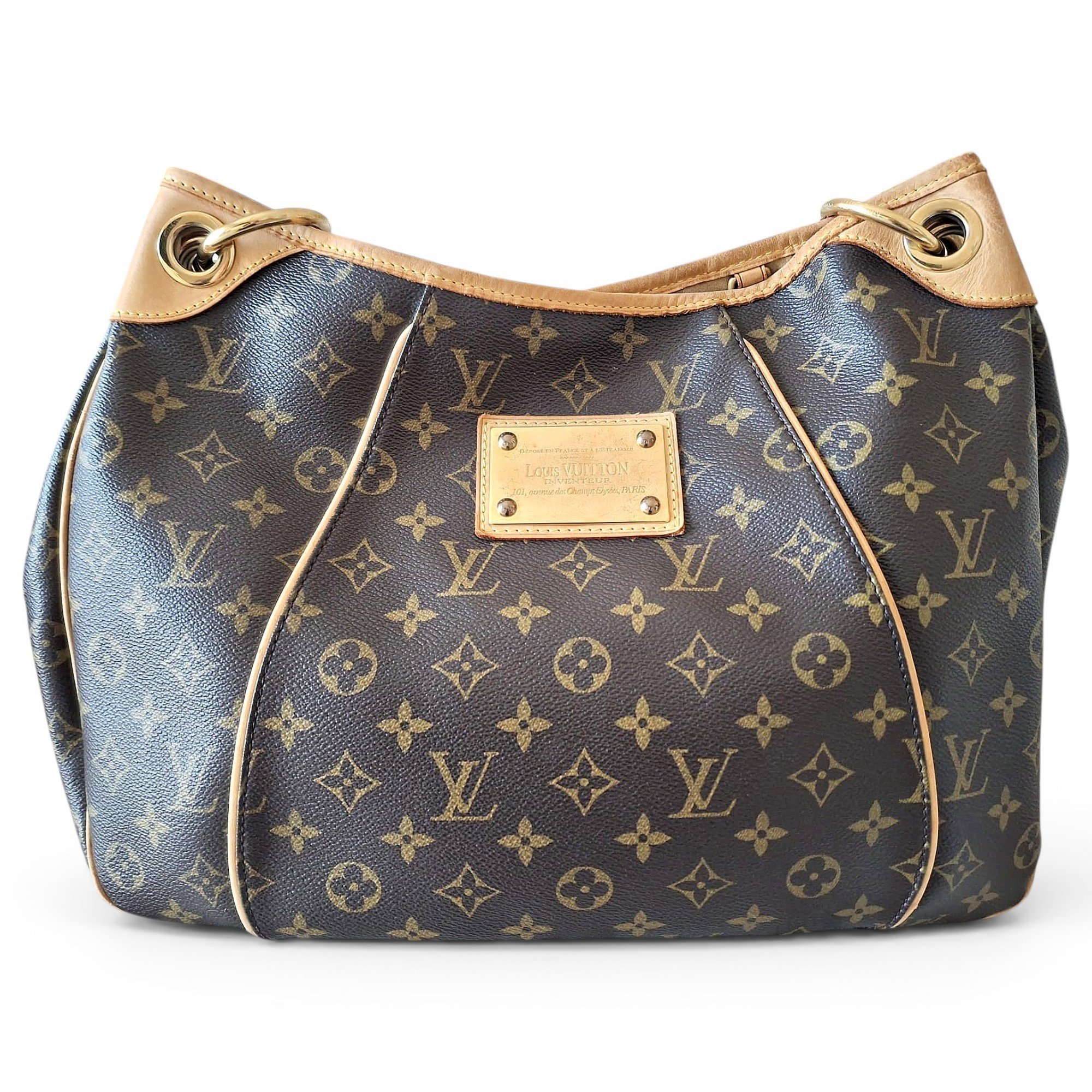 Galliera leather handbag