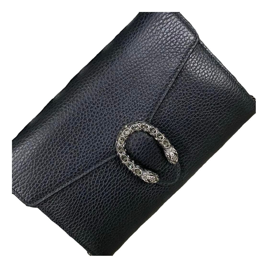 Dionysus Chain Wallet leather handbag