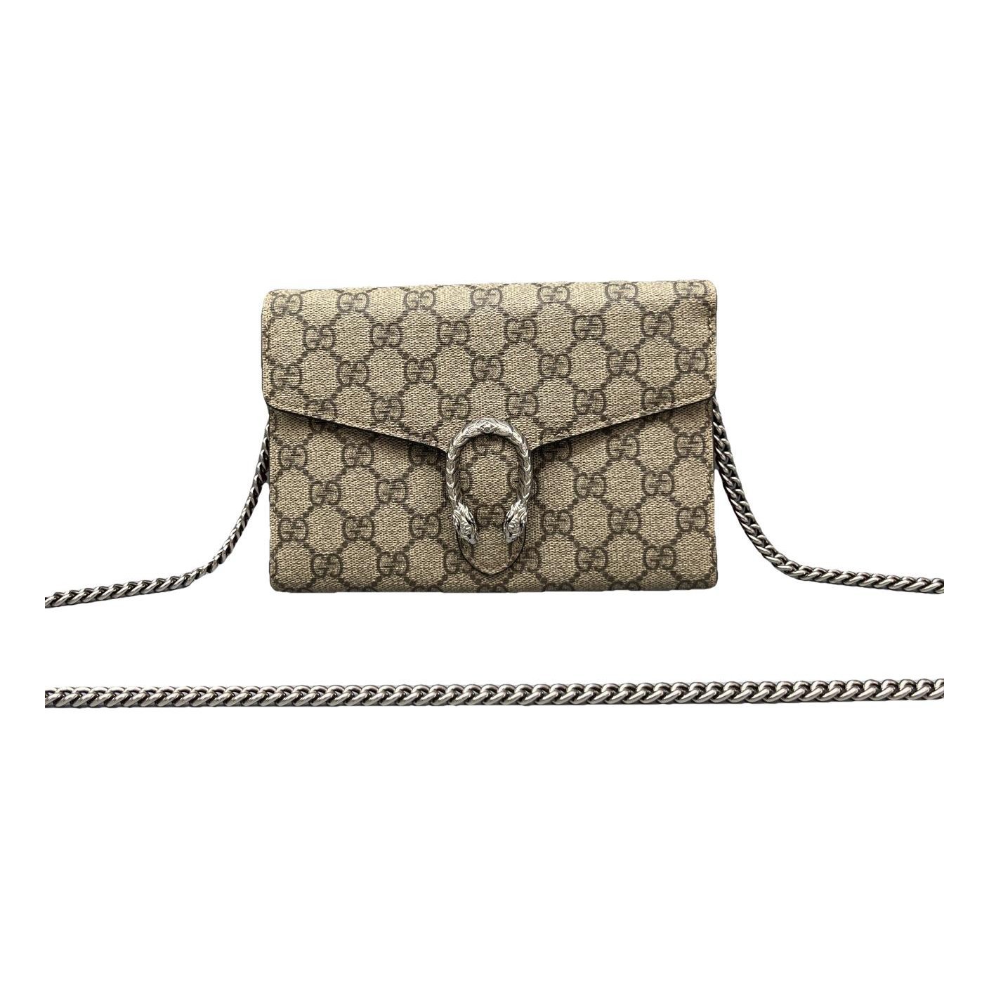 Dionysus Chain Wallet cloth handbag