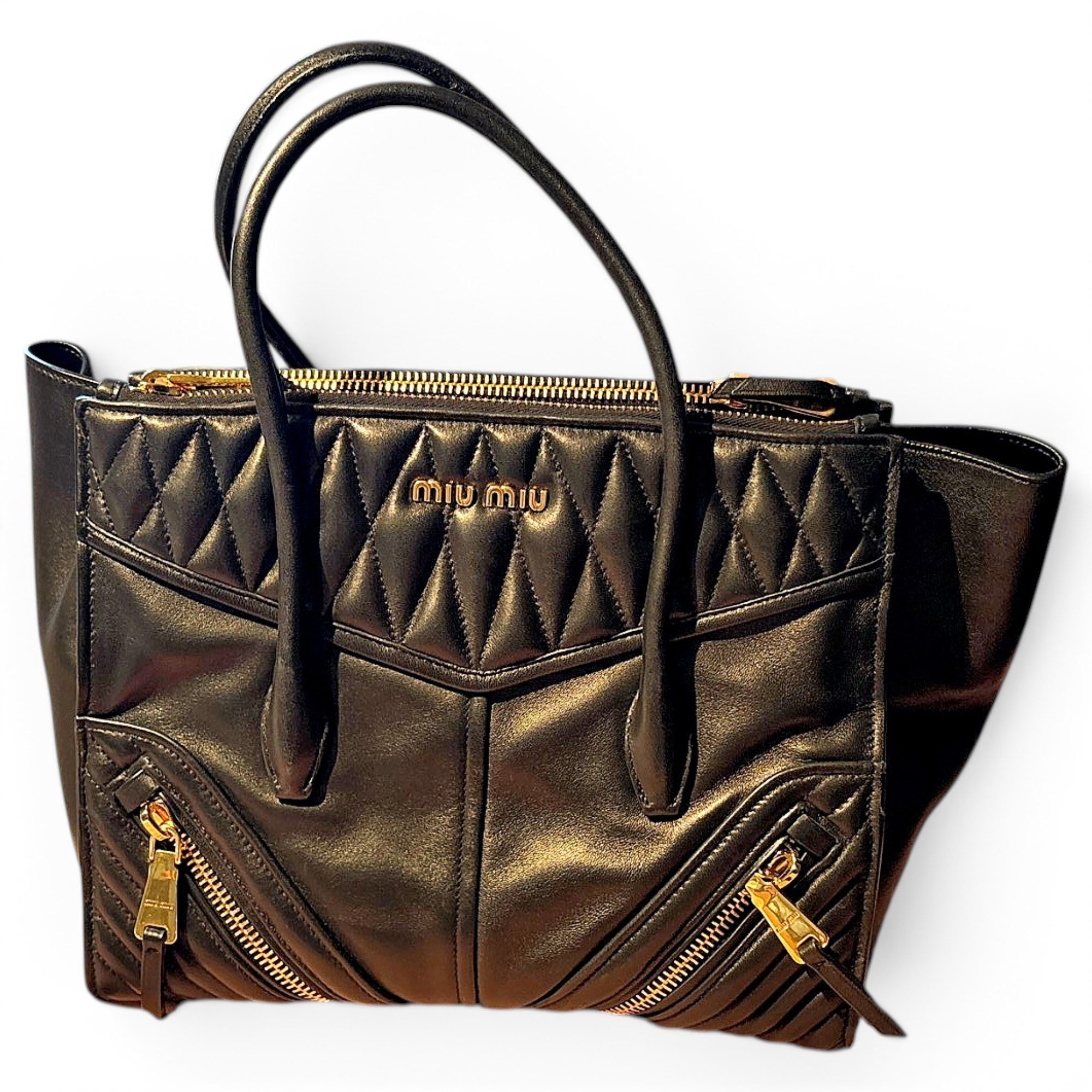 Leather handbag