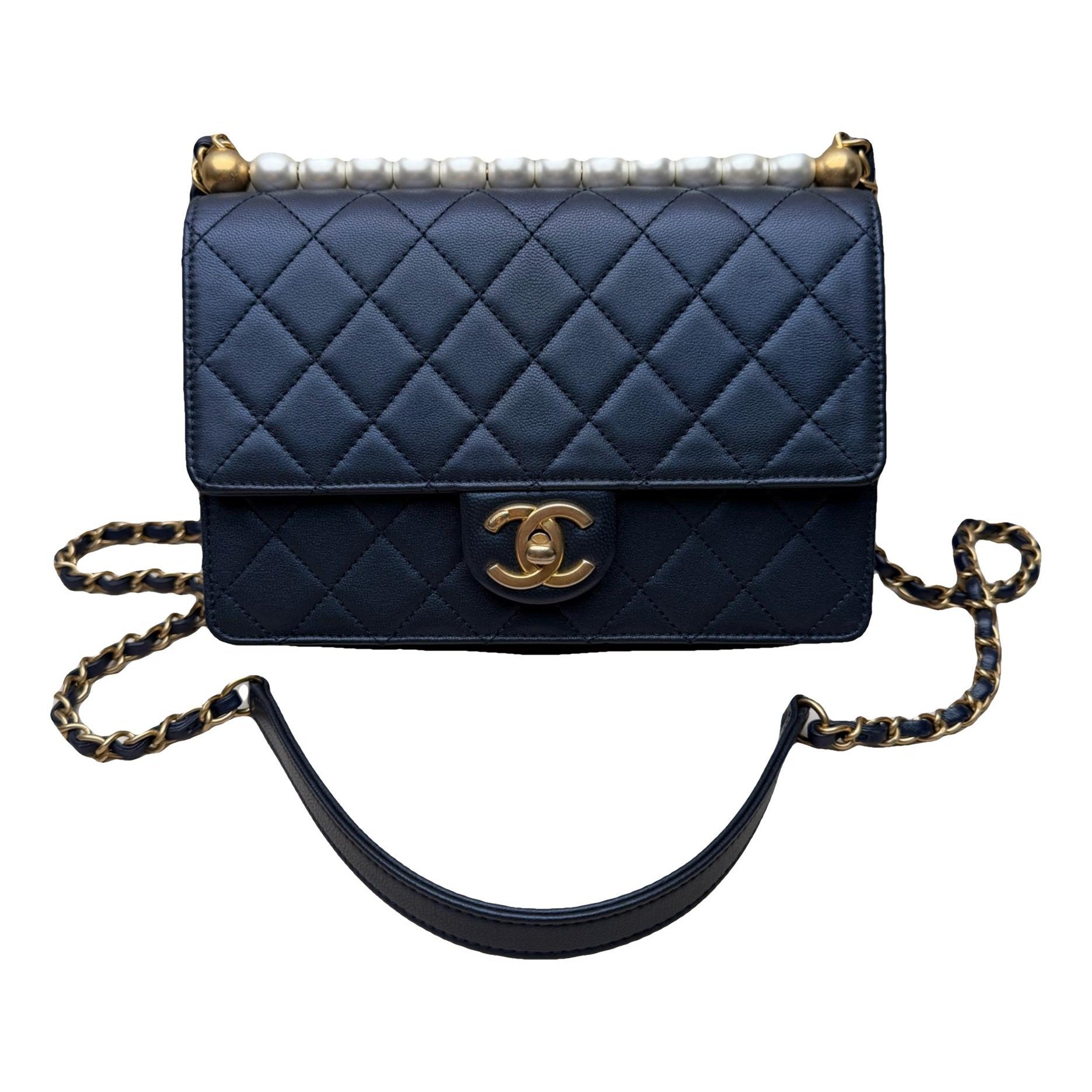 Wallet On Chain Timeless/Classique leather crossbody bag