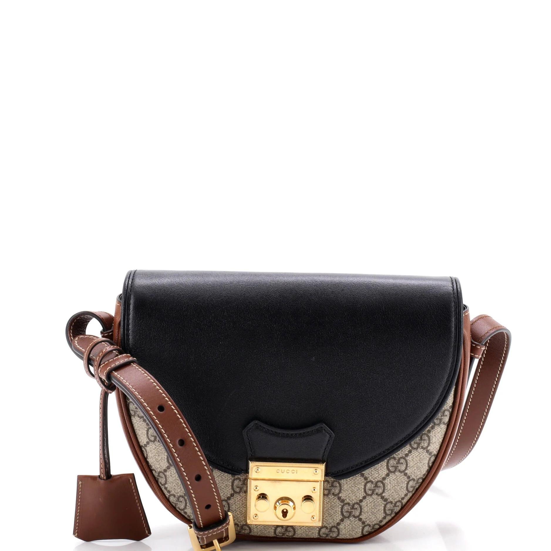 Leather crossbody bag