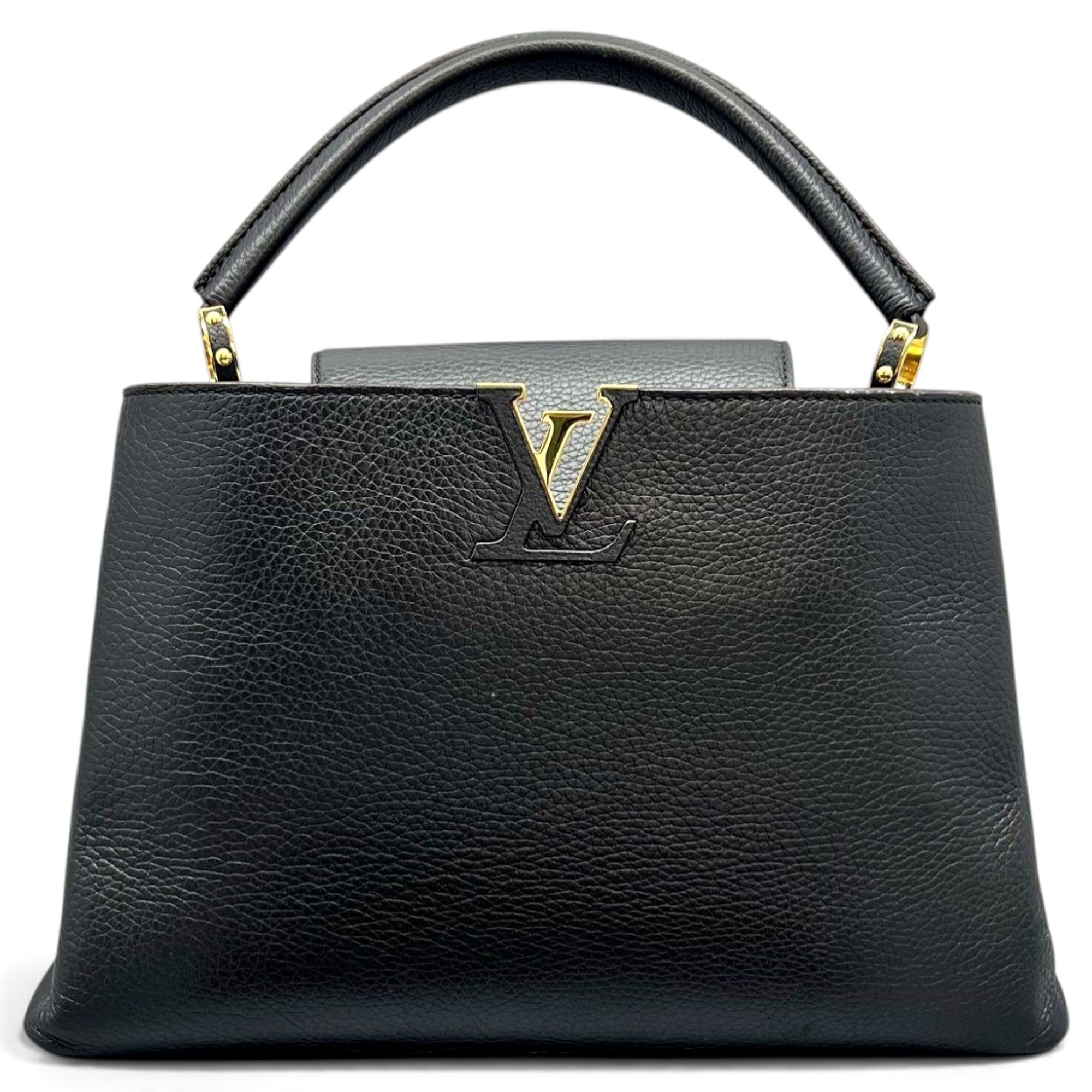 Capucines leather handbag