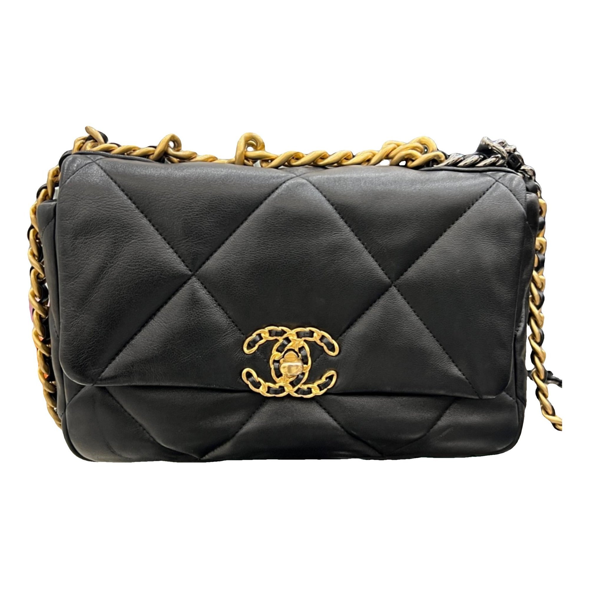 Chanel 19 leather handbag