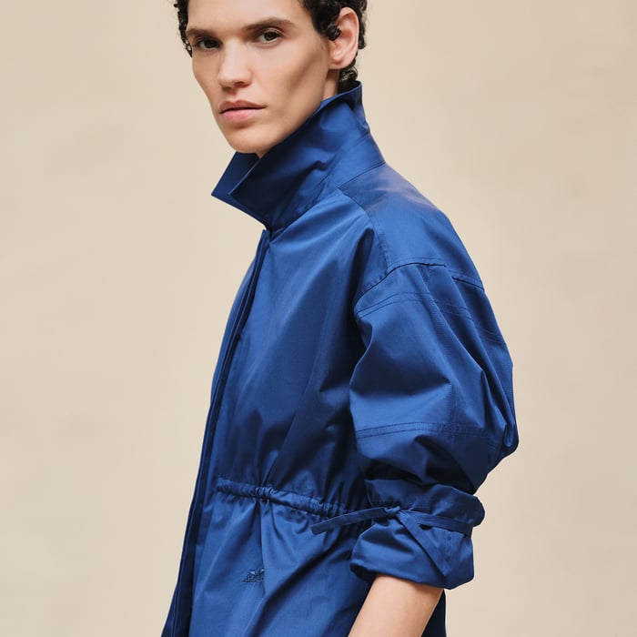 Bleu Lagune Drawstring Shirt