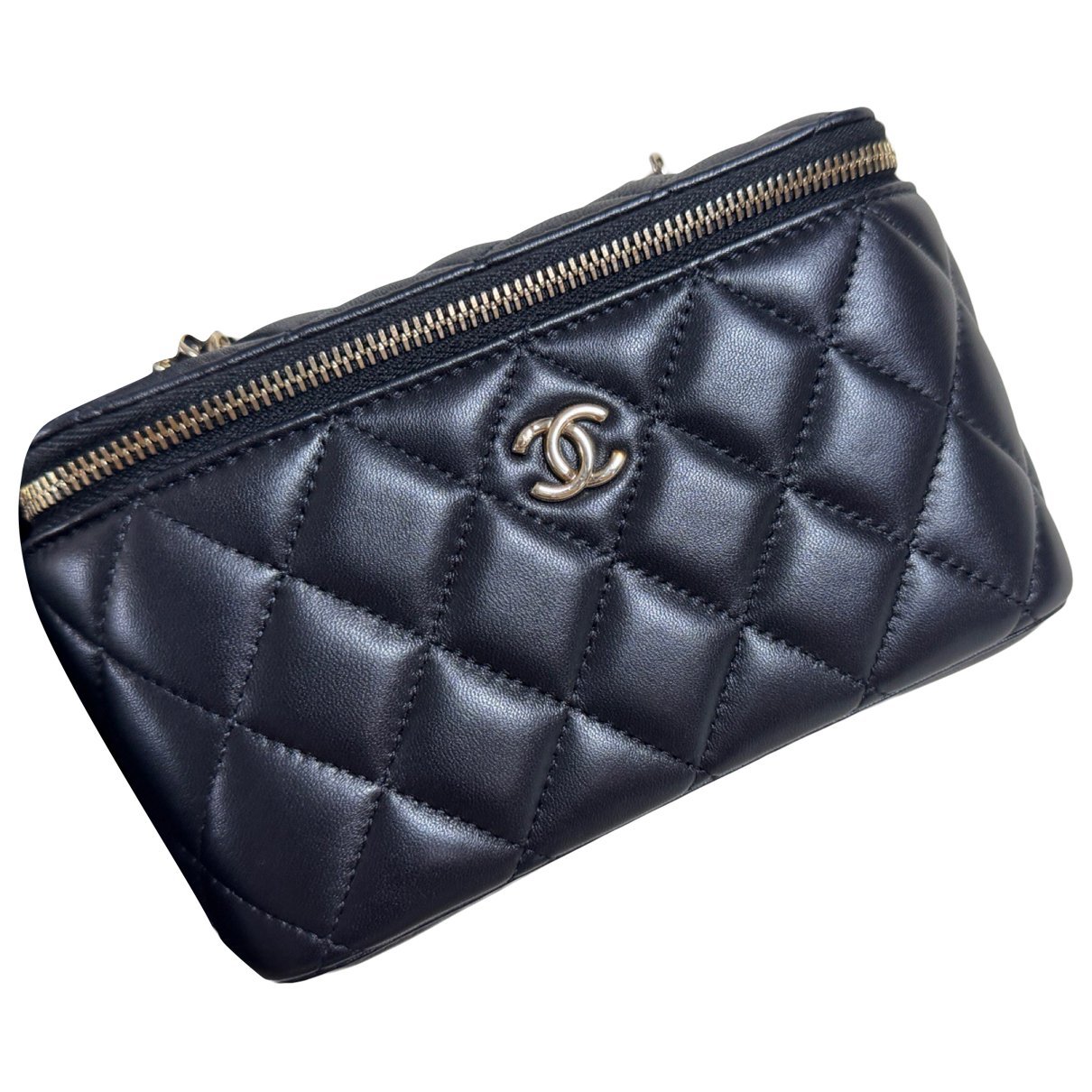 Vanity leather mini bag