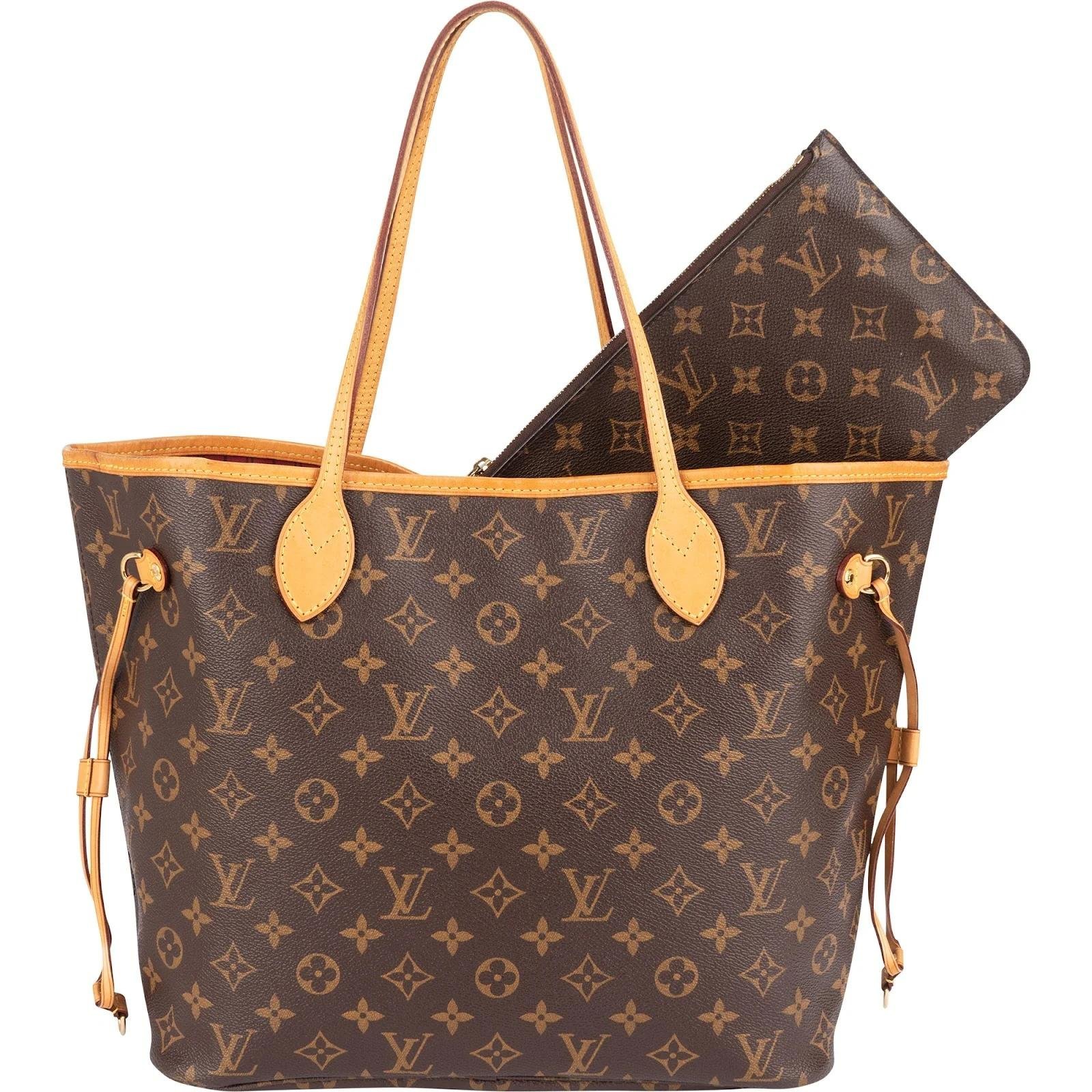 Neverfull leather handbag