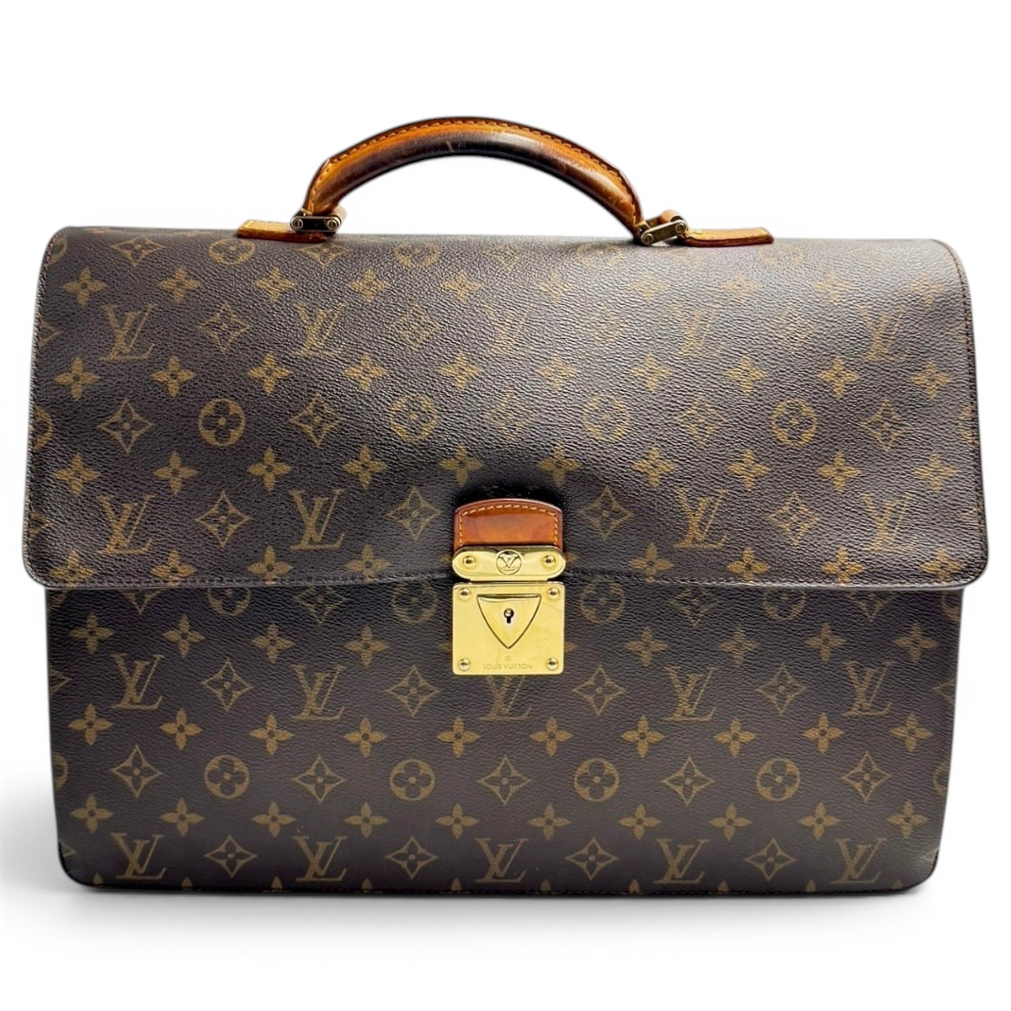 Serviette Ambassadeur leather satchel