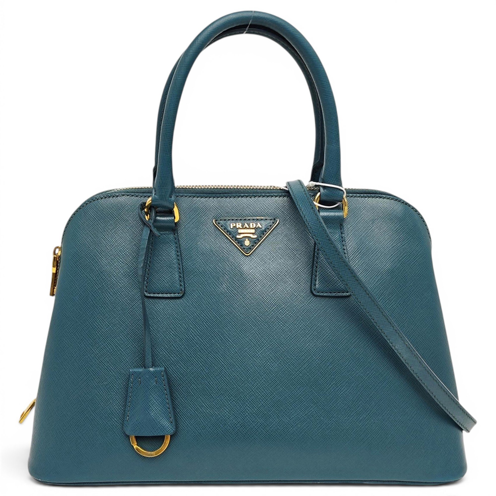 Promenade leather handbag