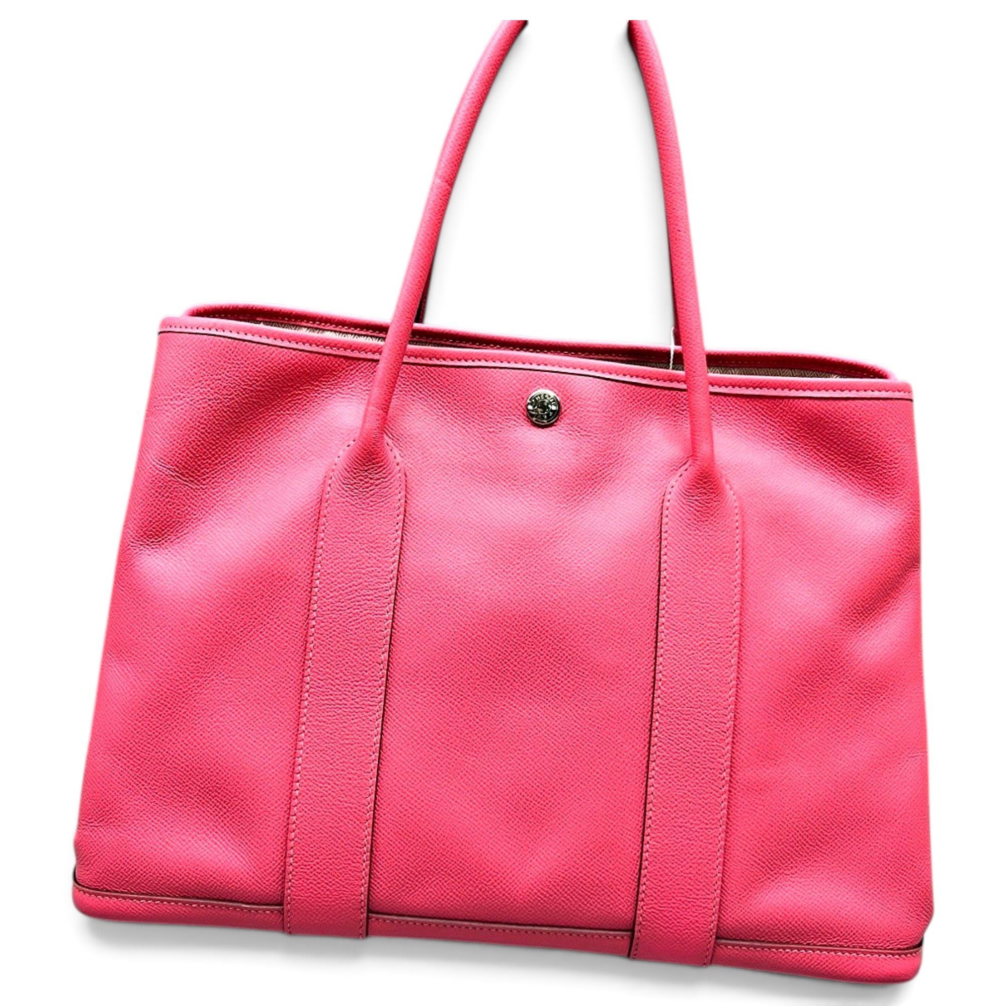 Garden Party leather handbag