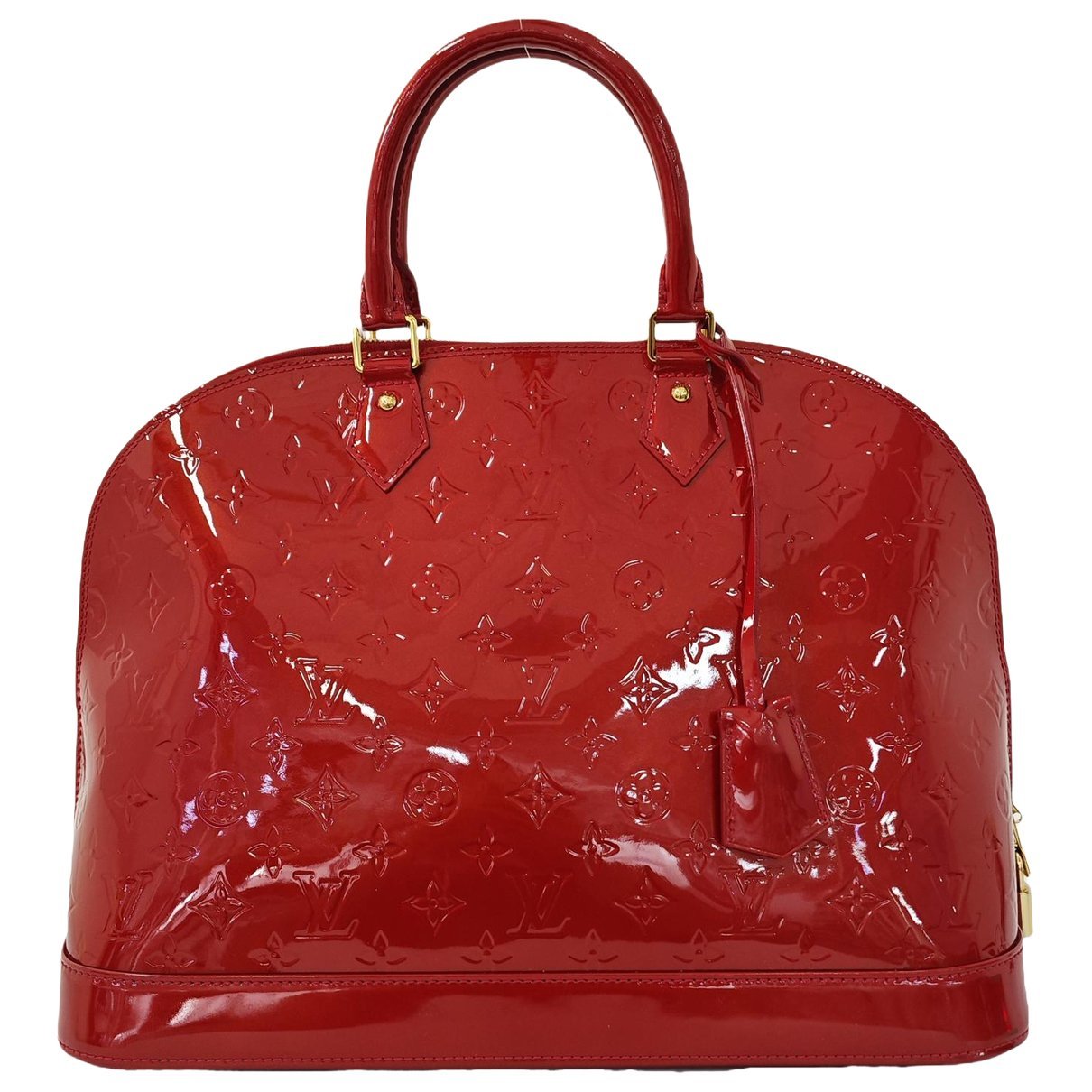 Alma patent leather handbag