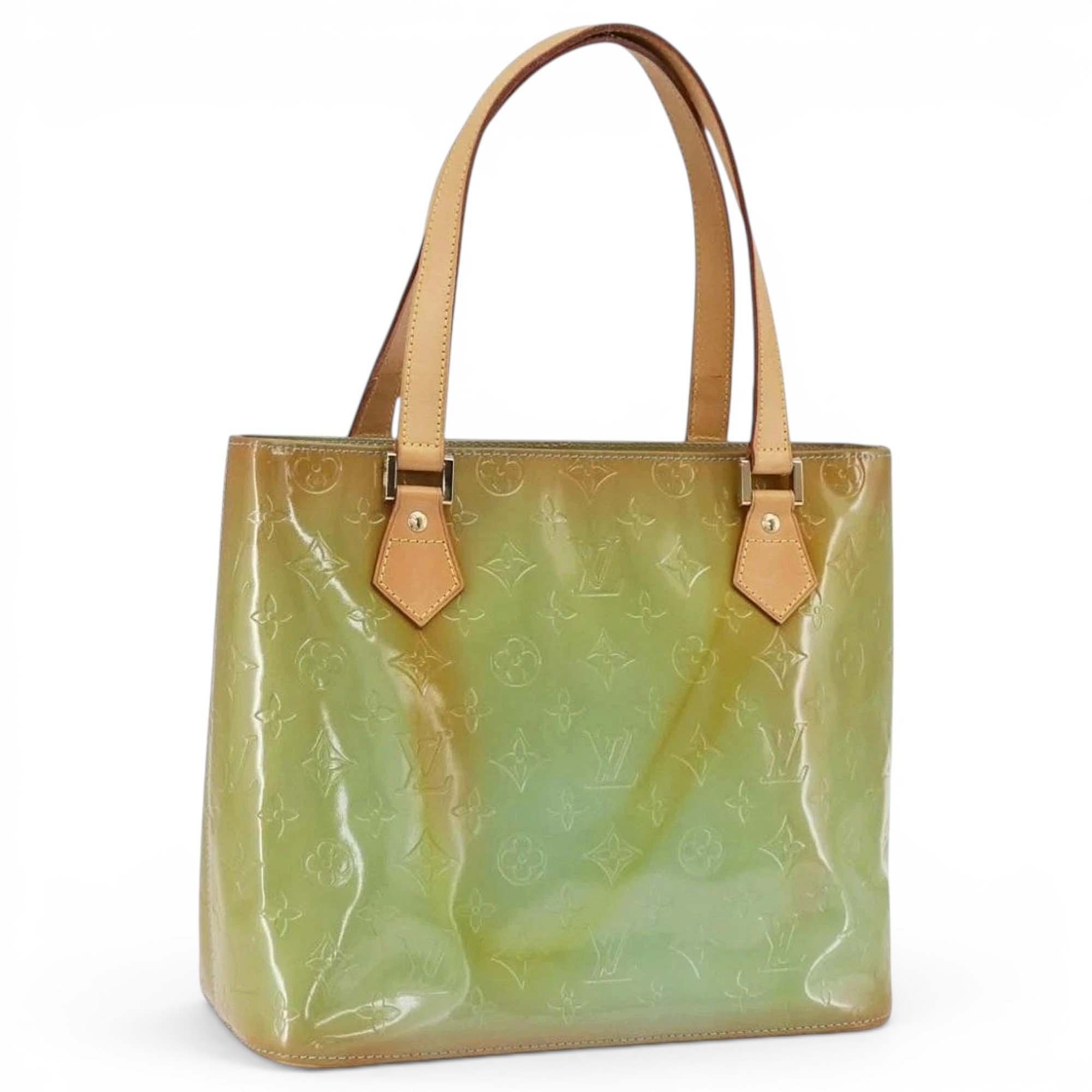 Houston patent leather handbag