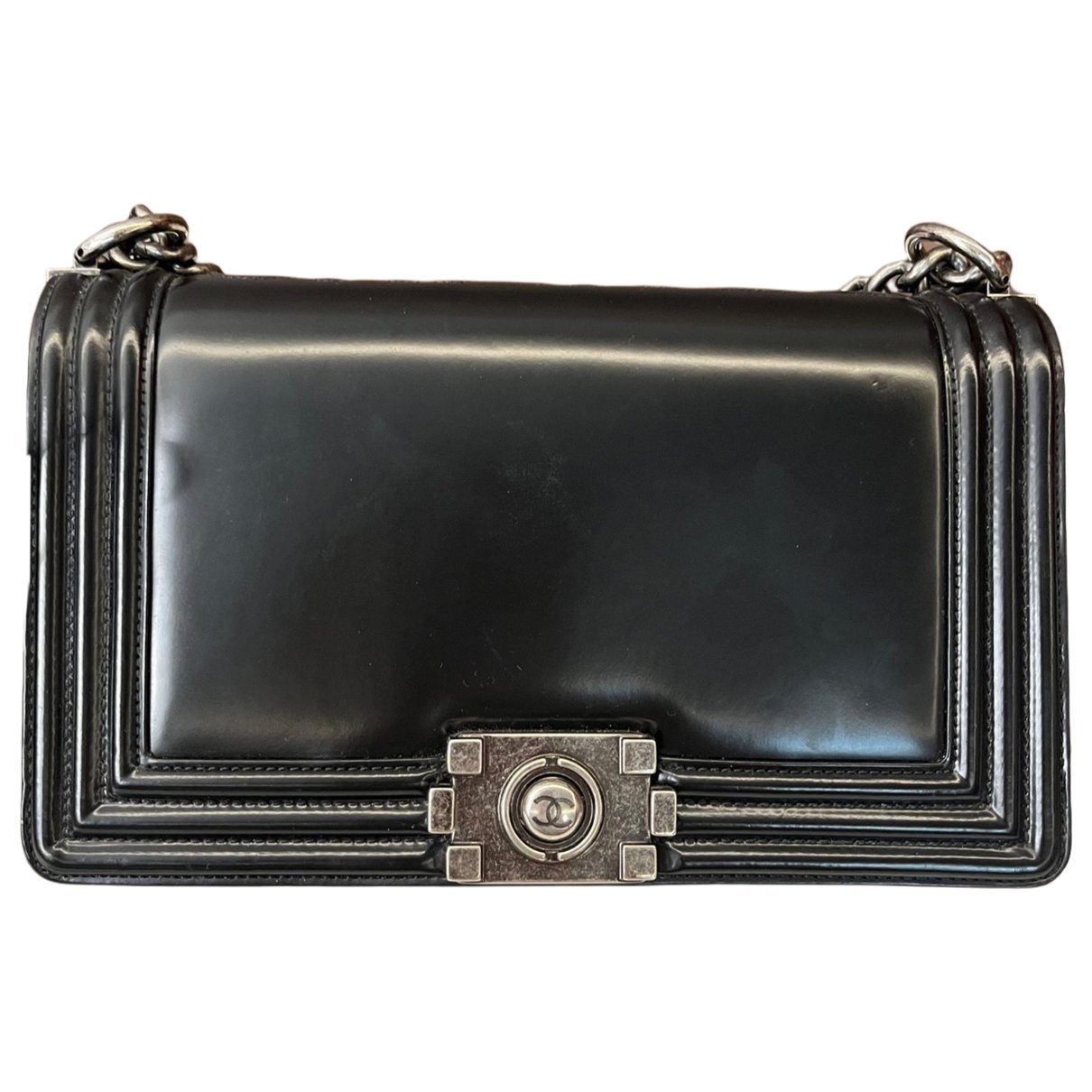 Boy leather crossbody bag