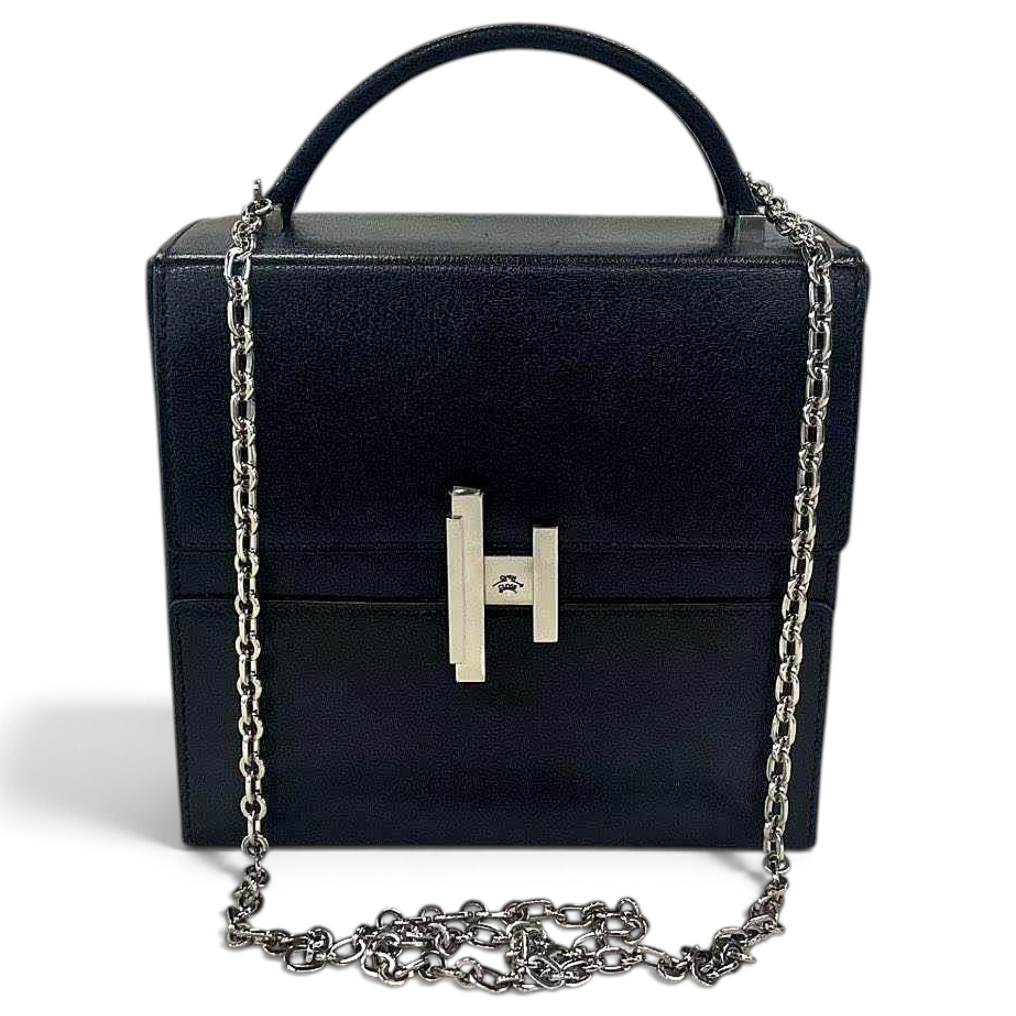 Cinhetic leather handbag