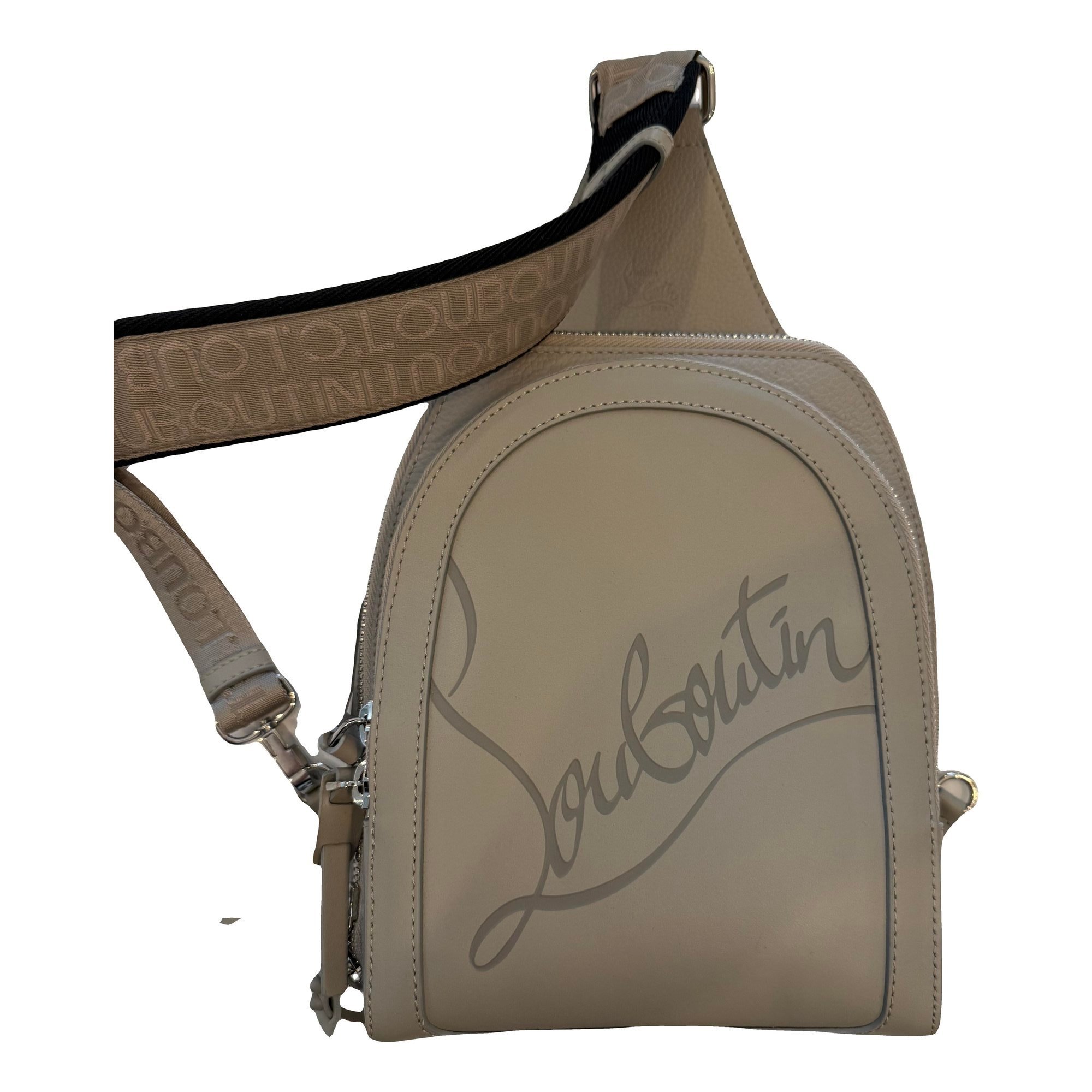 Leather backpack