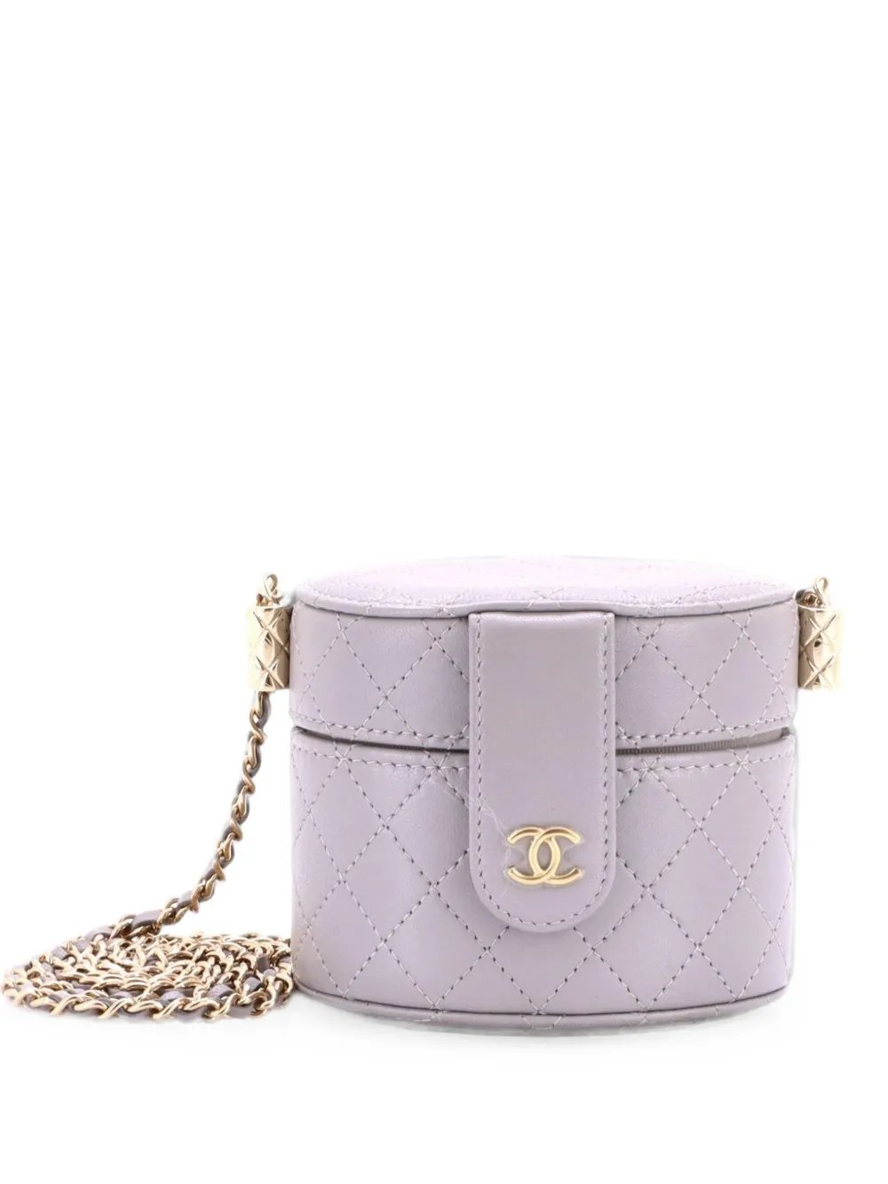 CC Allure Vanity Case with Chain Quilted Lambskin Mini crossbody bag