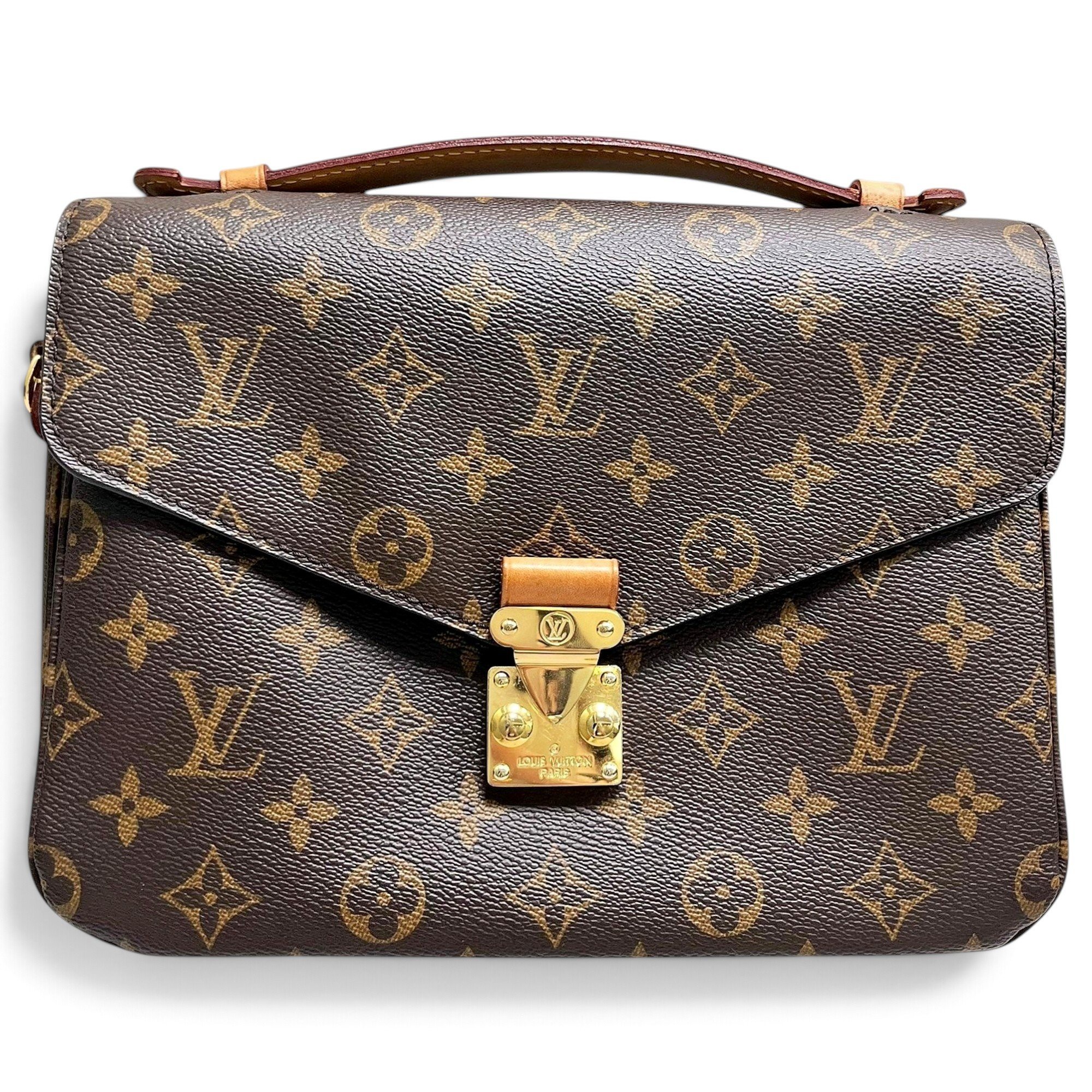 Metis leather handbag