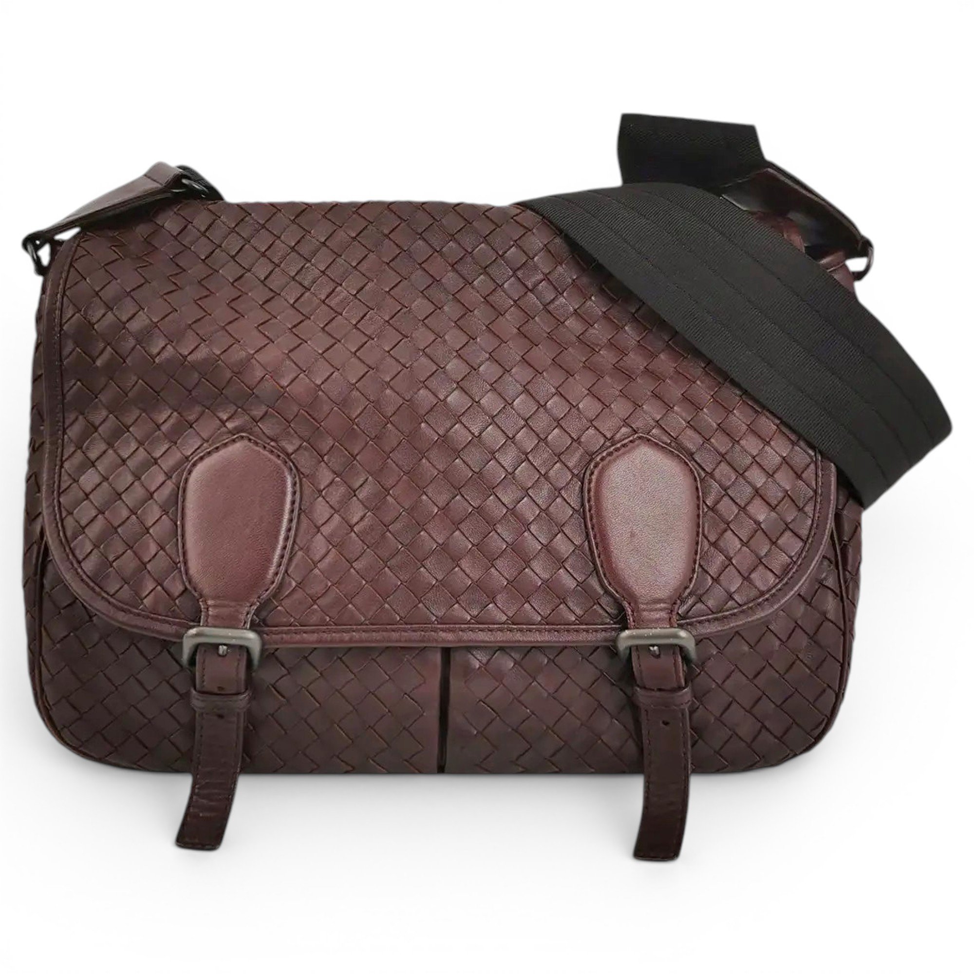 Leather crossbody bag