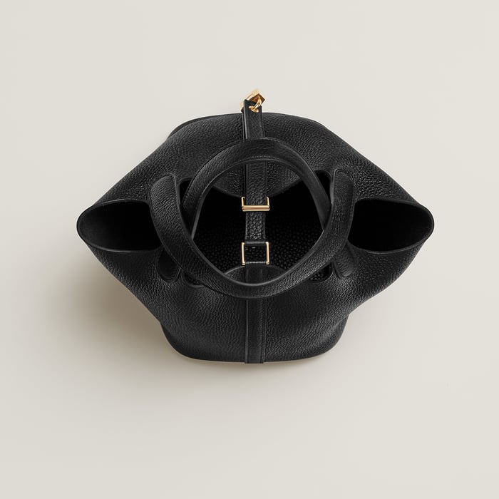 Noir Picotin Lock 18 Bag