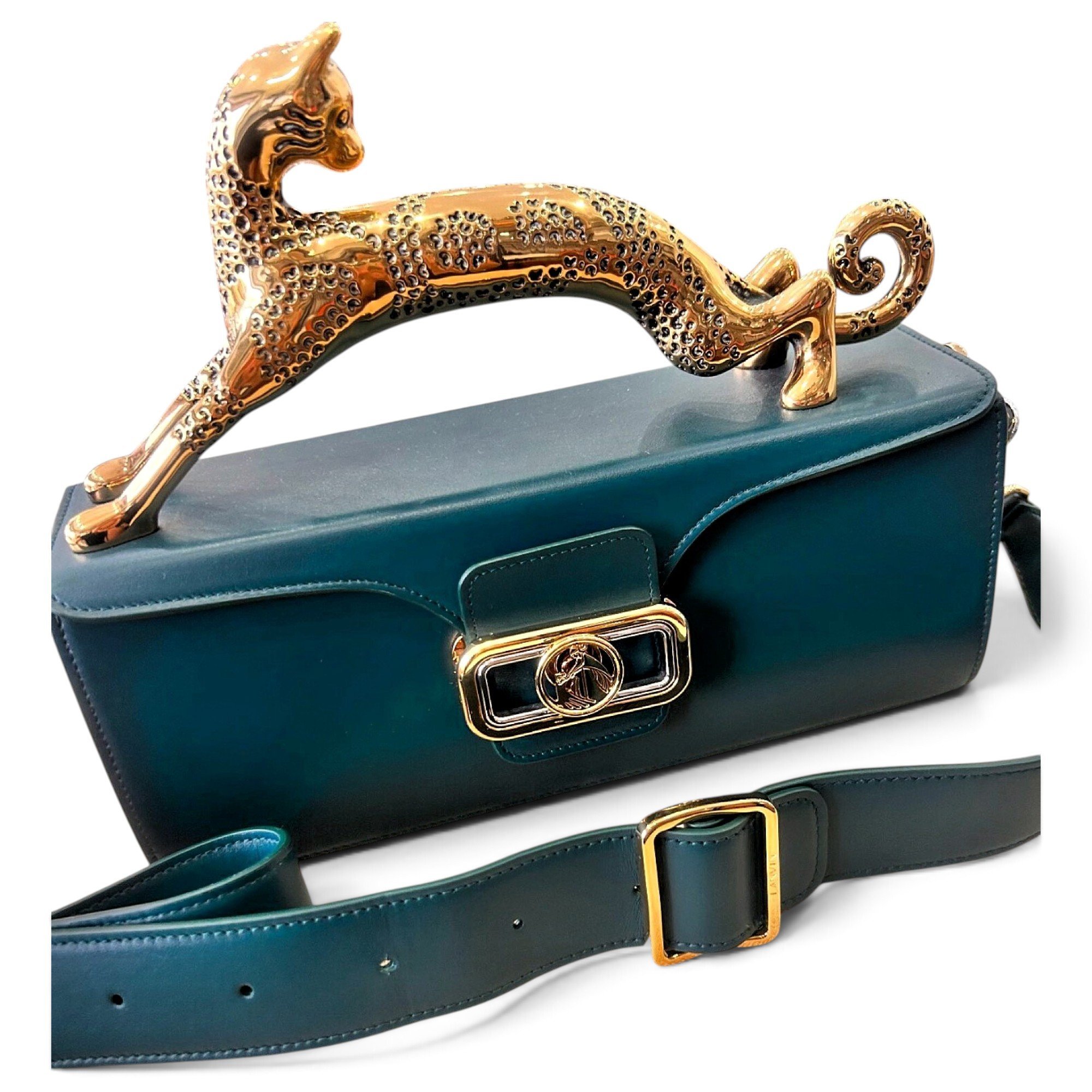 Lanvin Pencil Chat leather bag