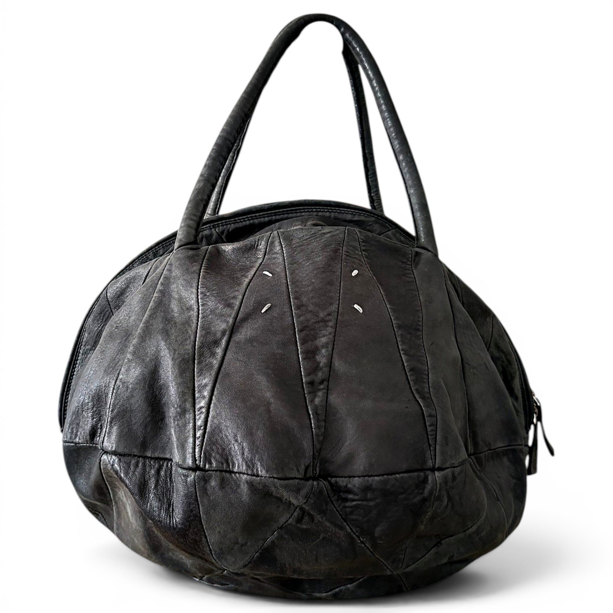 Leather handbag