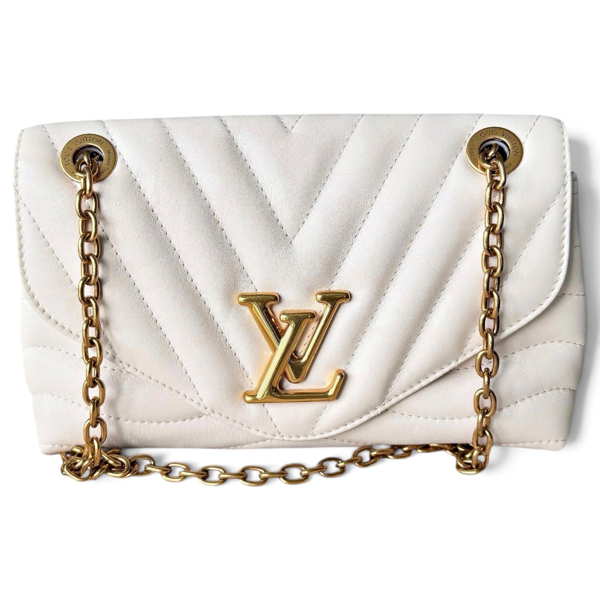 New Wave leather handbag