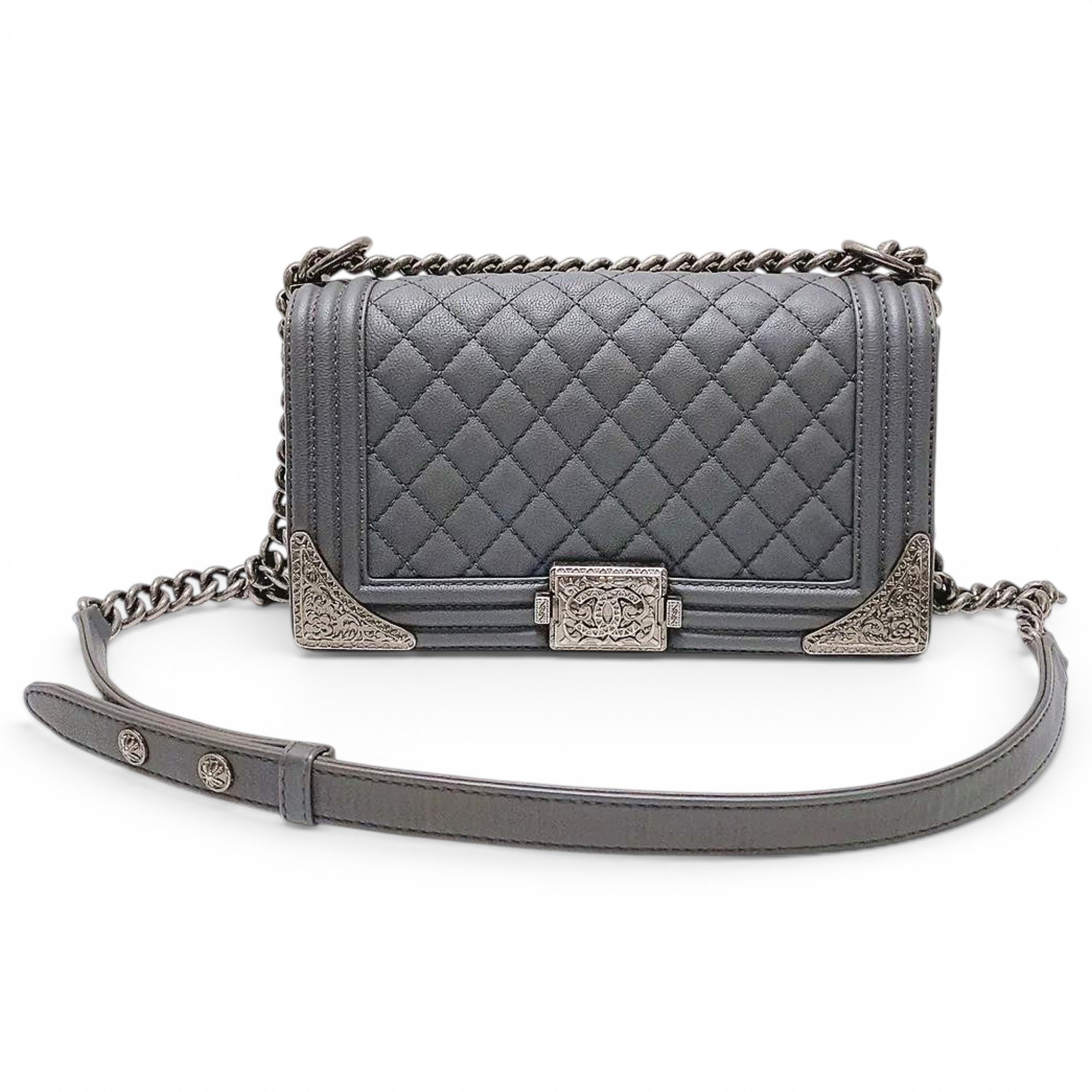 Leather handbag