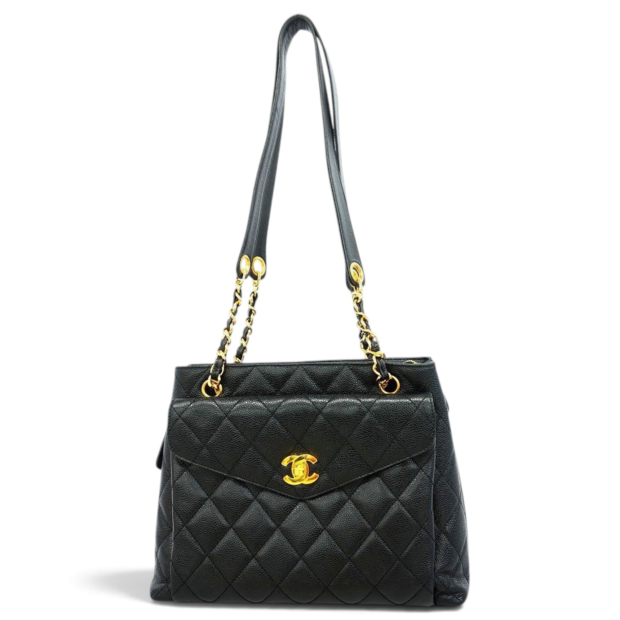 Leather tote