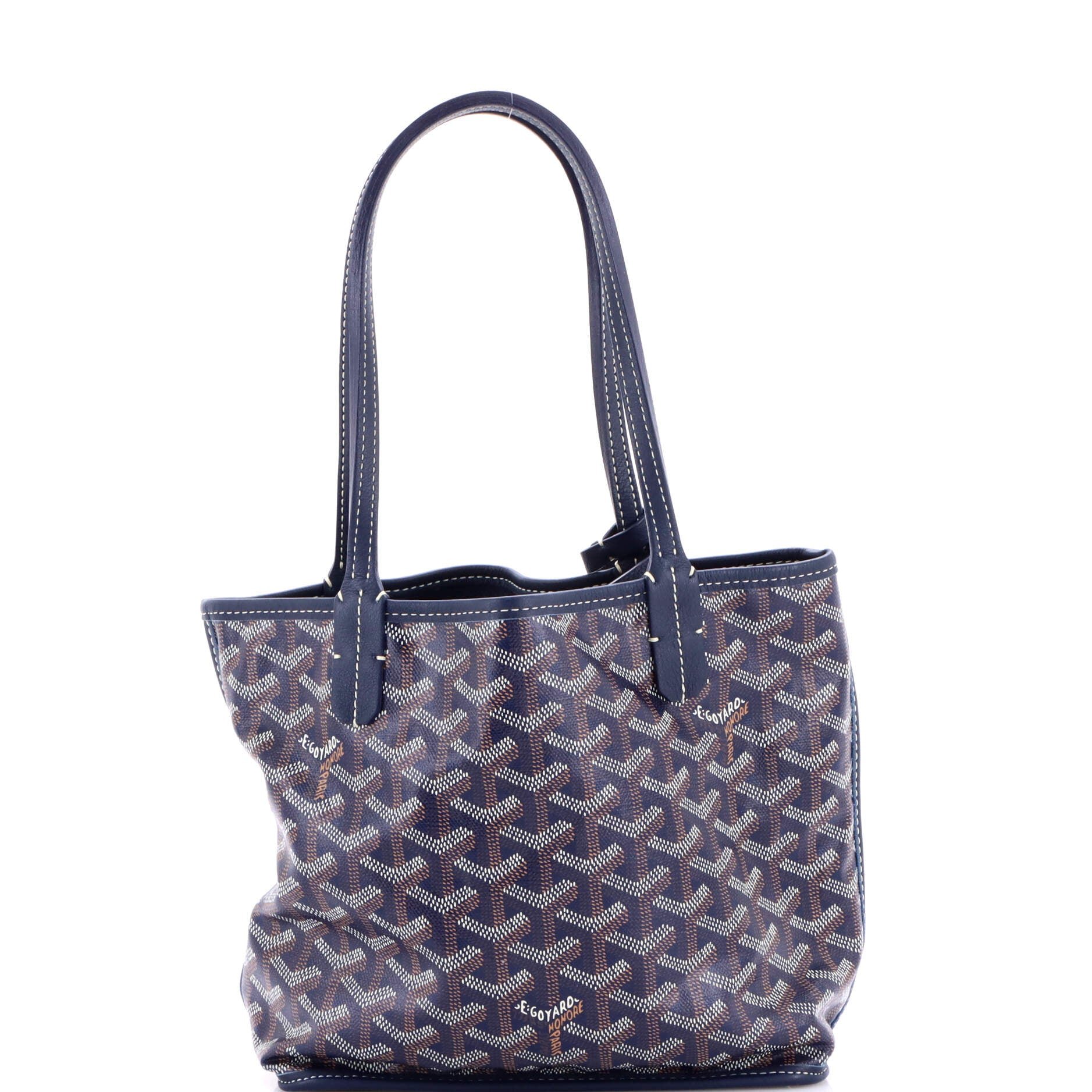 Goyard Anjou Reversible Tote Coated Canvas Mini