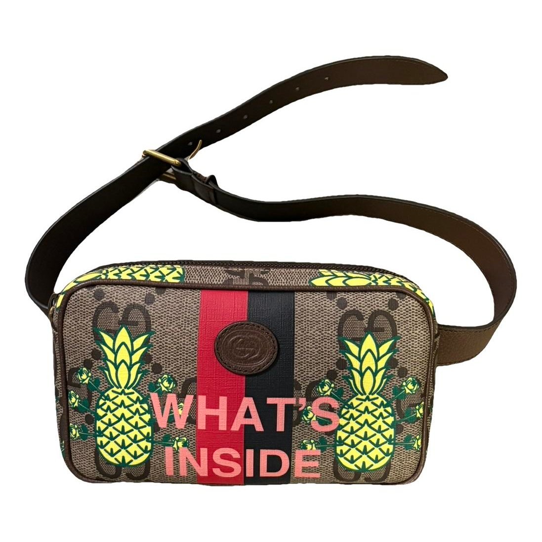 Ophidia GG Supreme leather handbag