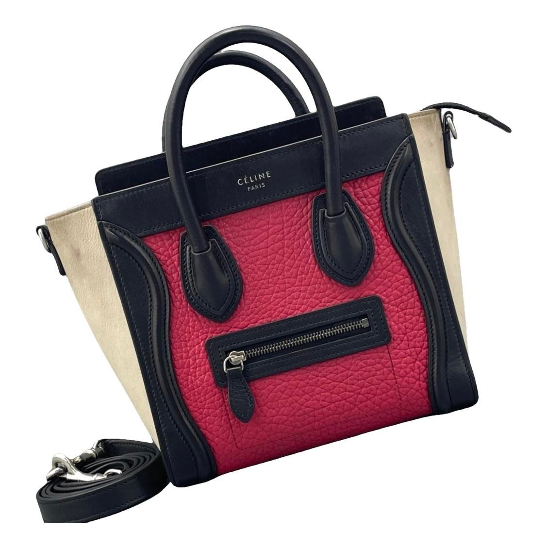 Luggage leather handbag