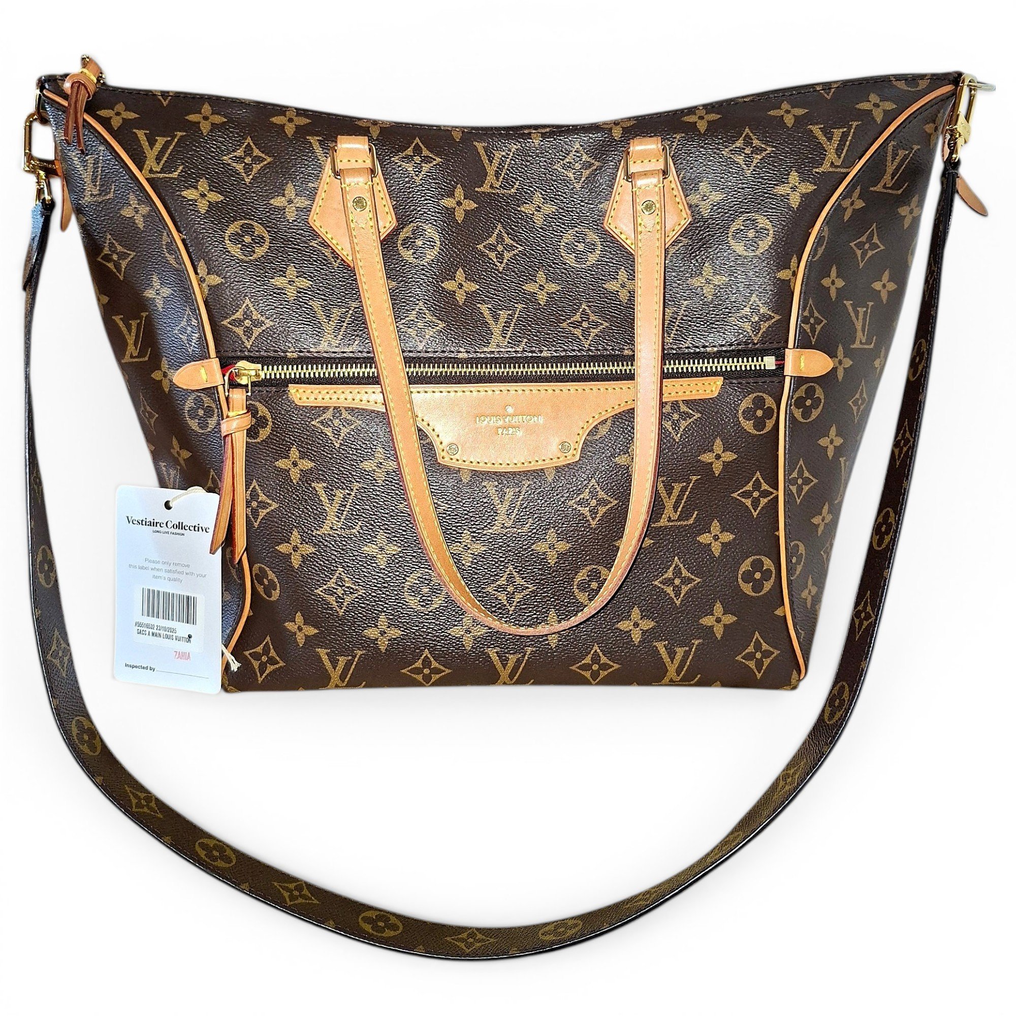 Tournelle cloth handbag